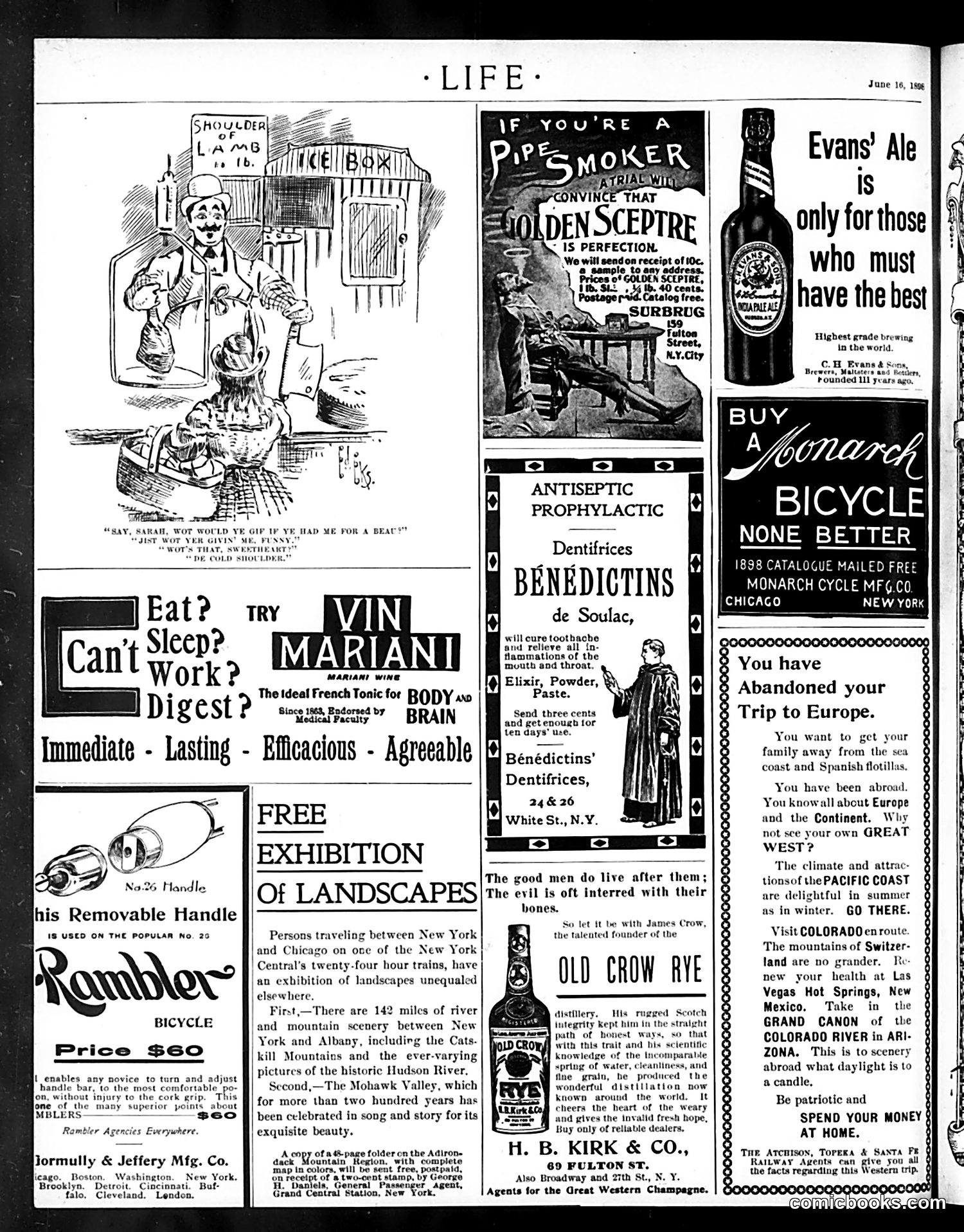 Life — June 16, 1898 — page 20 of 20