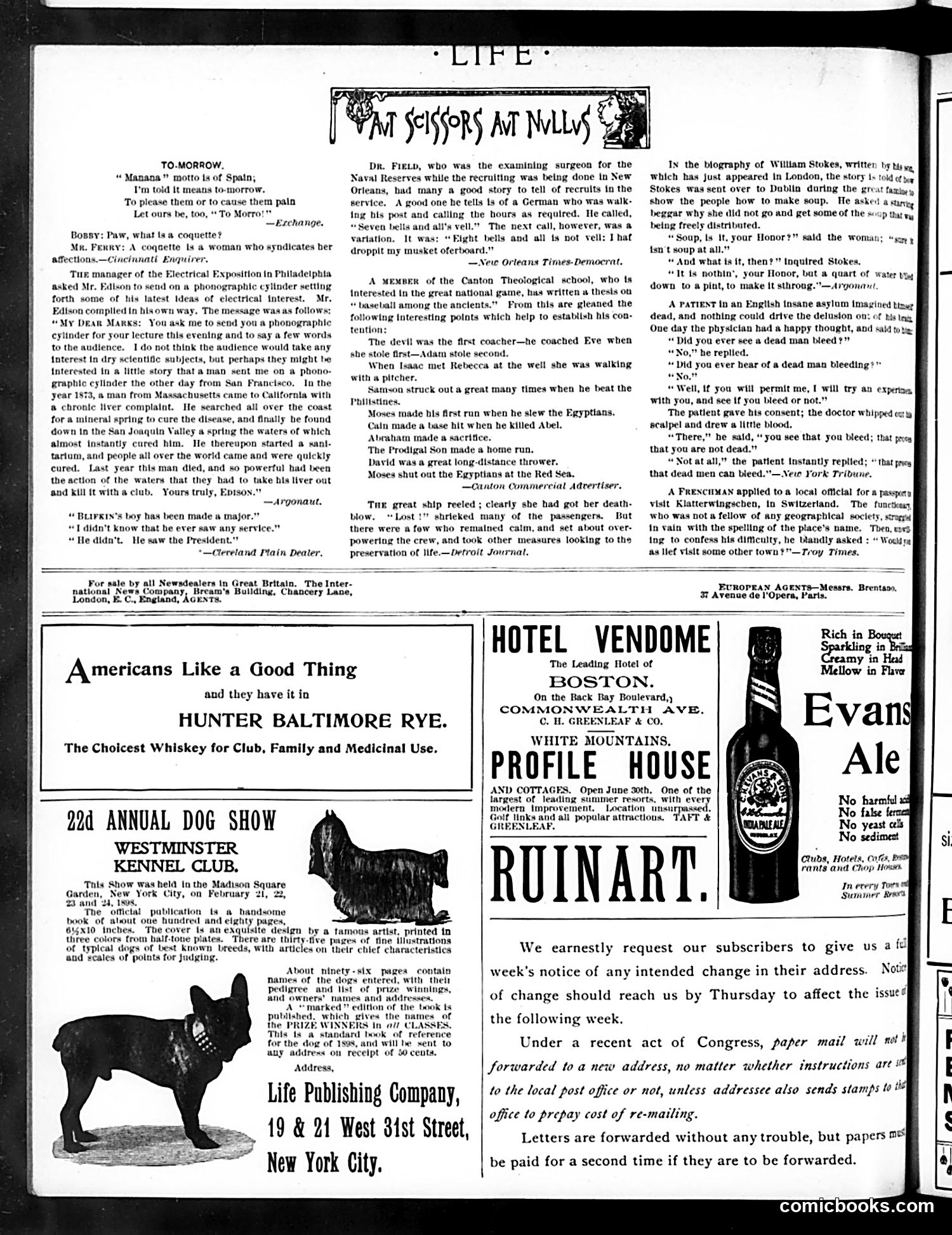 Life — August 11, 1898 — page 16 of 20