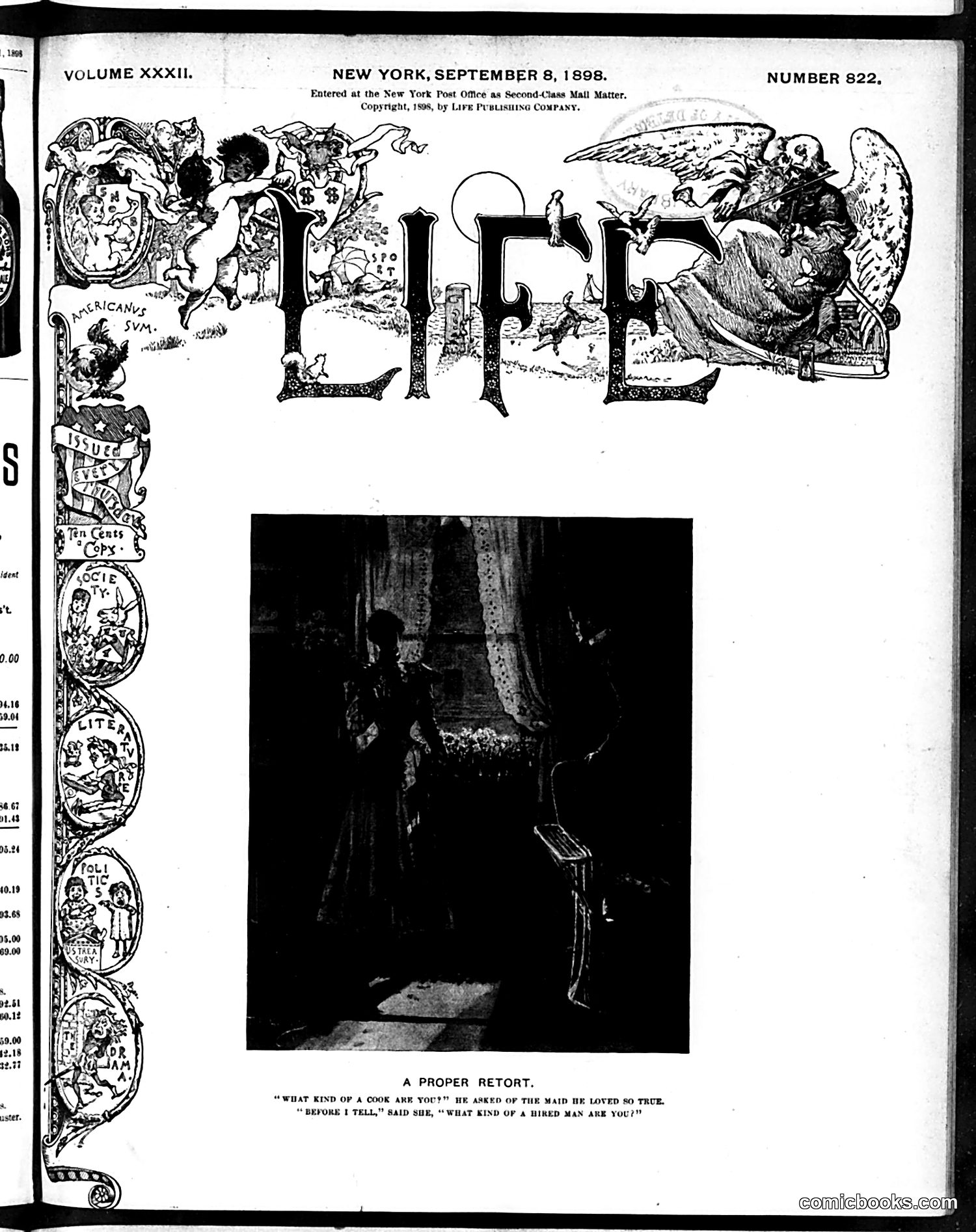 Life — September 8, 1898