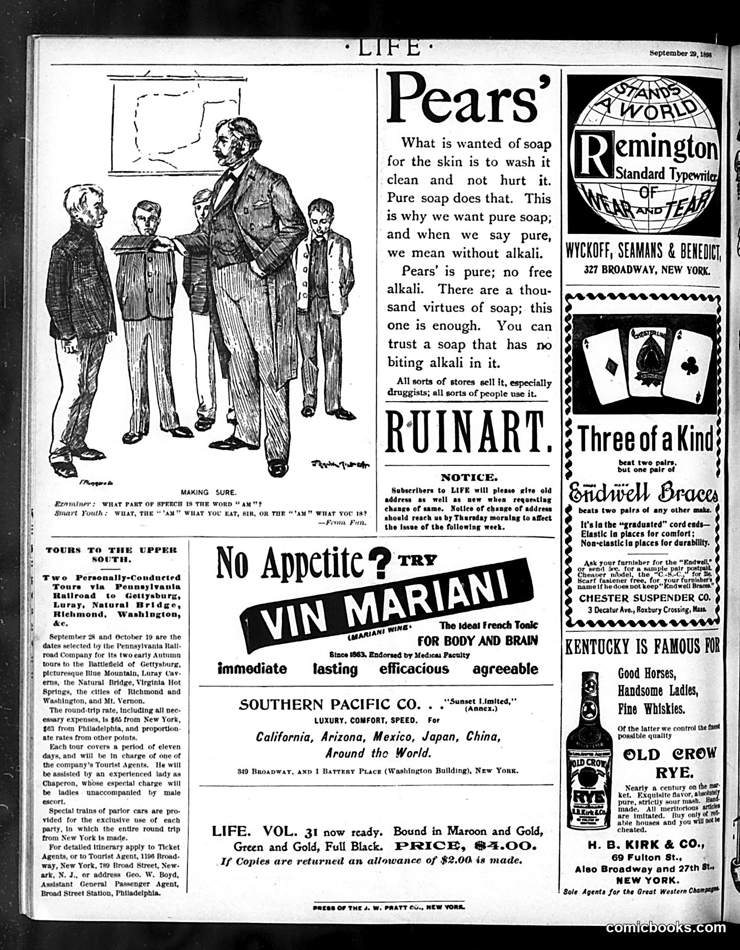 Life — September 29, 1898 — page 20 of 20