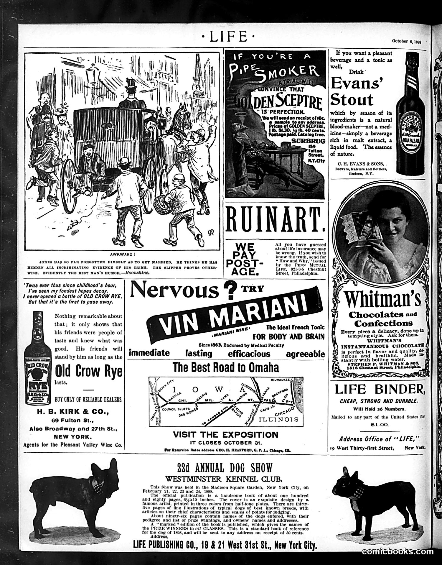 Life — October 6, 1898 — page 20 of 20