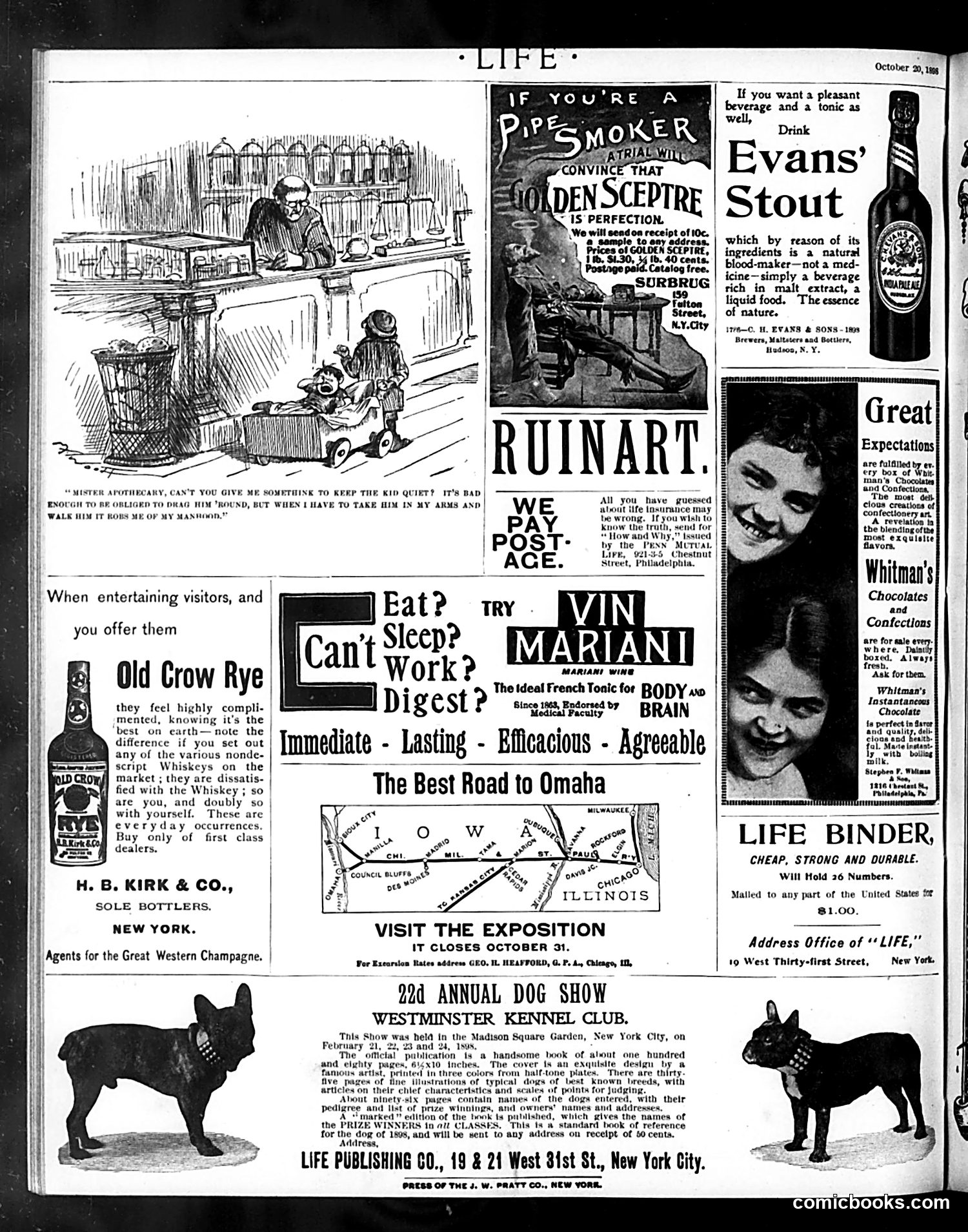 Life — October 20, 1898 — page 20 of 20