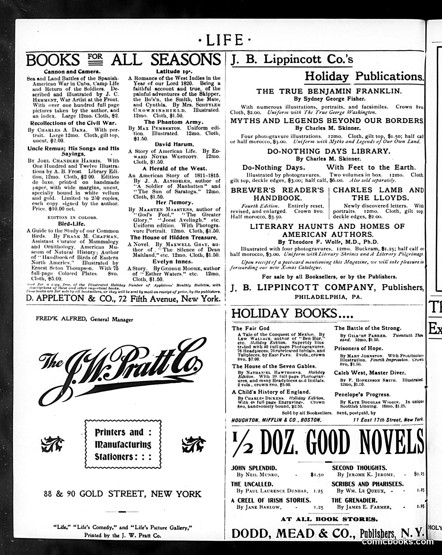 Life — December 3, 1898 — page 4 of 40