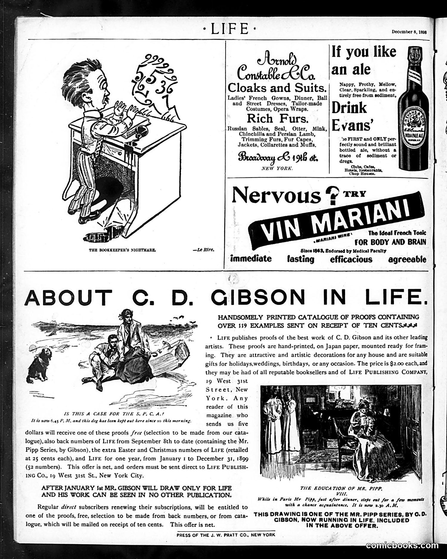 Life — December 8, 1898 — page 20 of 20