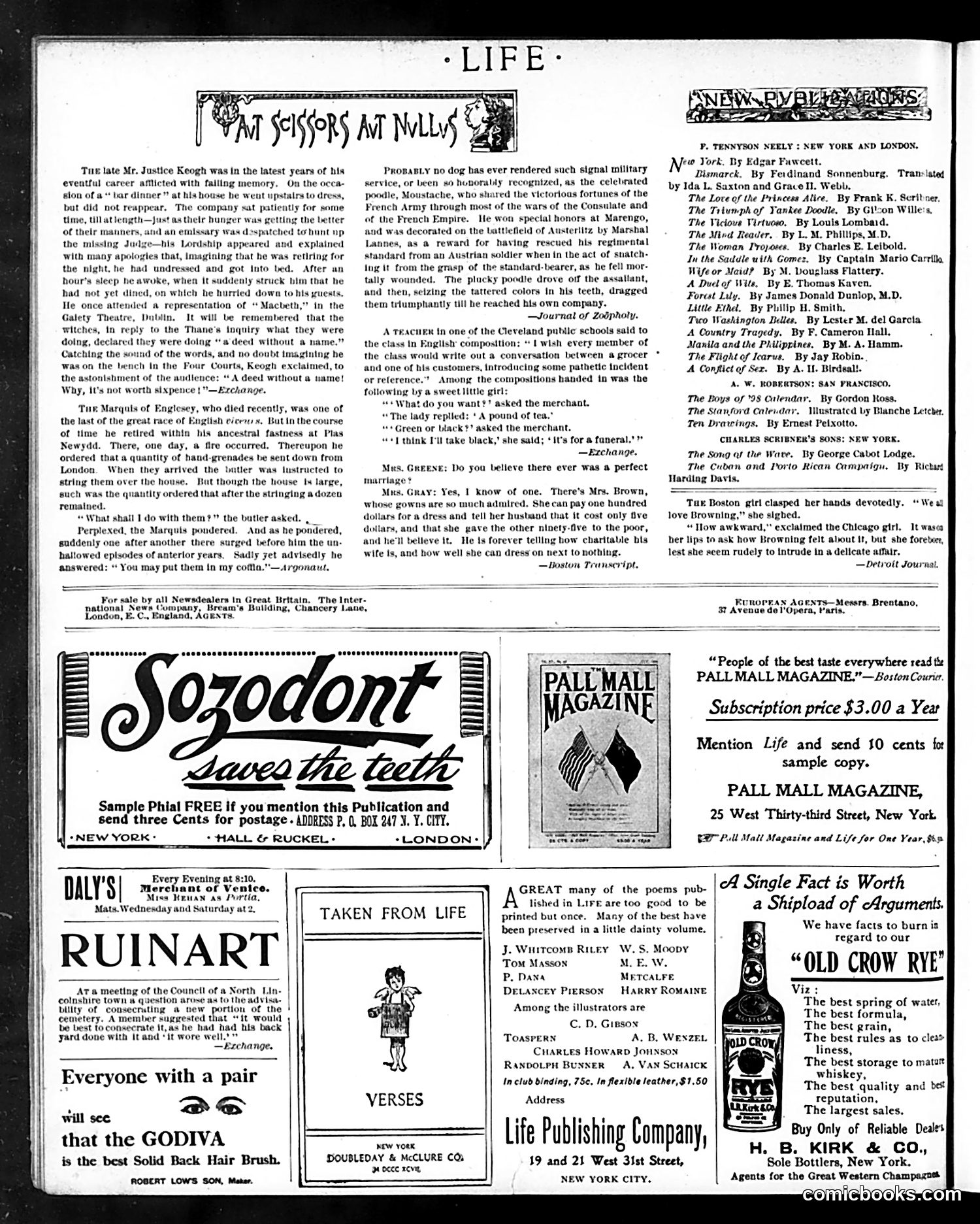 Life — January 5, 1899 — page 16 of 20