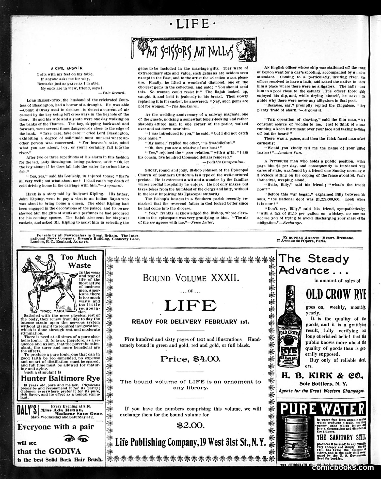 Life — January 12, 1899 — page 16 of 20