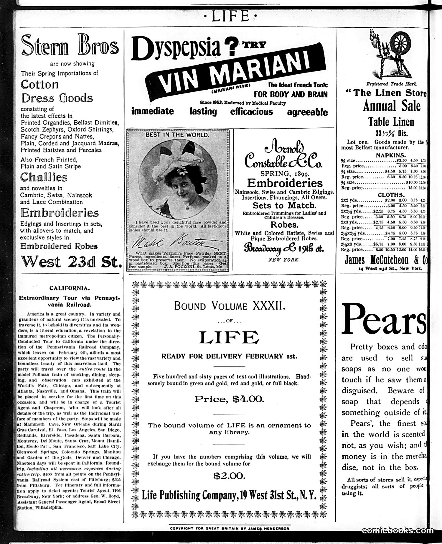 Life — January 19, 1899 — page 2 of 20