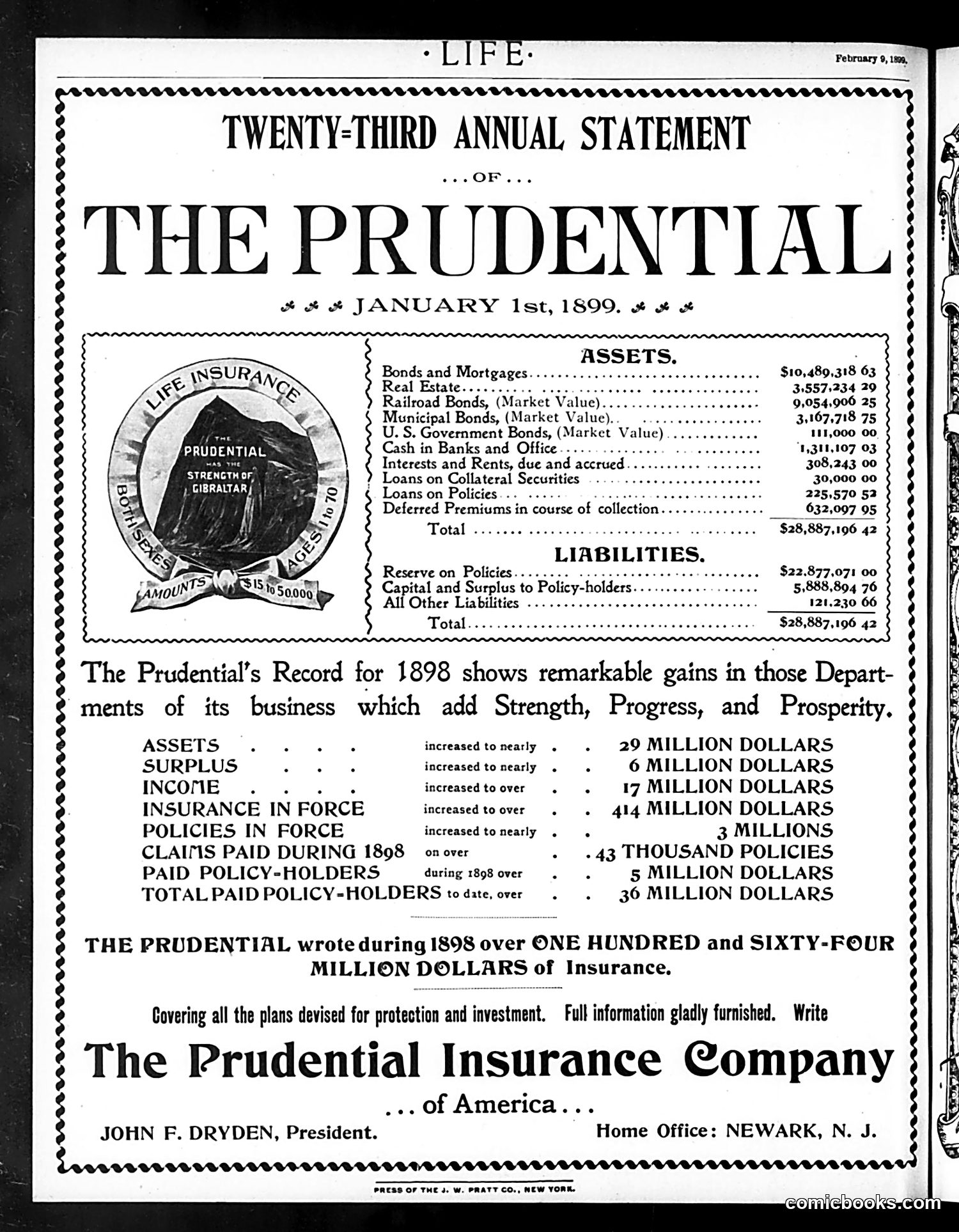 Life — February 9, 1899 — page 20 of 20