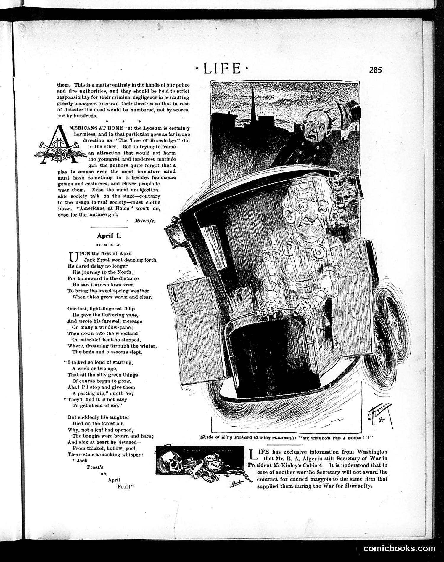 Life — March 30, 1899 — page 13 of 20