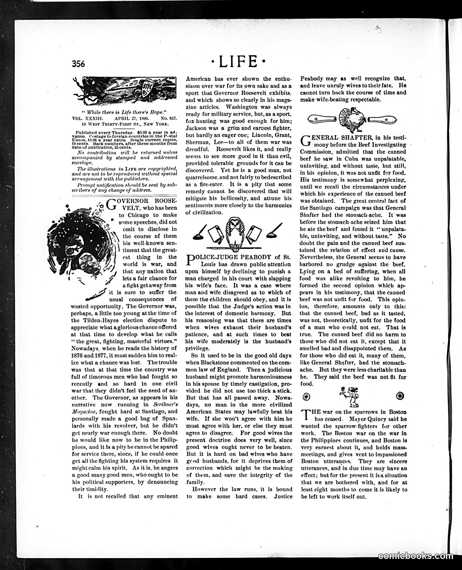 Life — April 27, 1899 — page 4 of 20