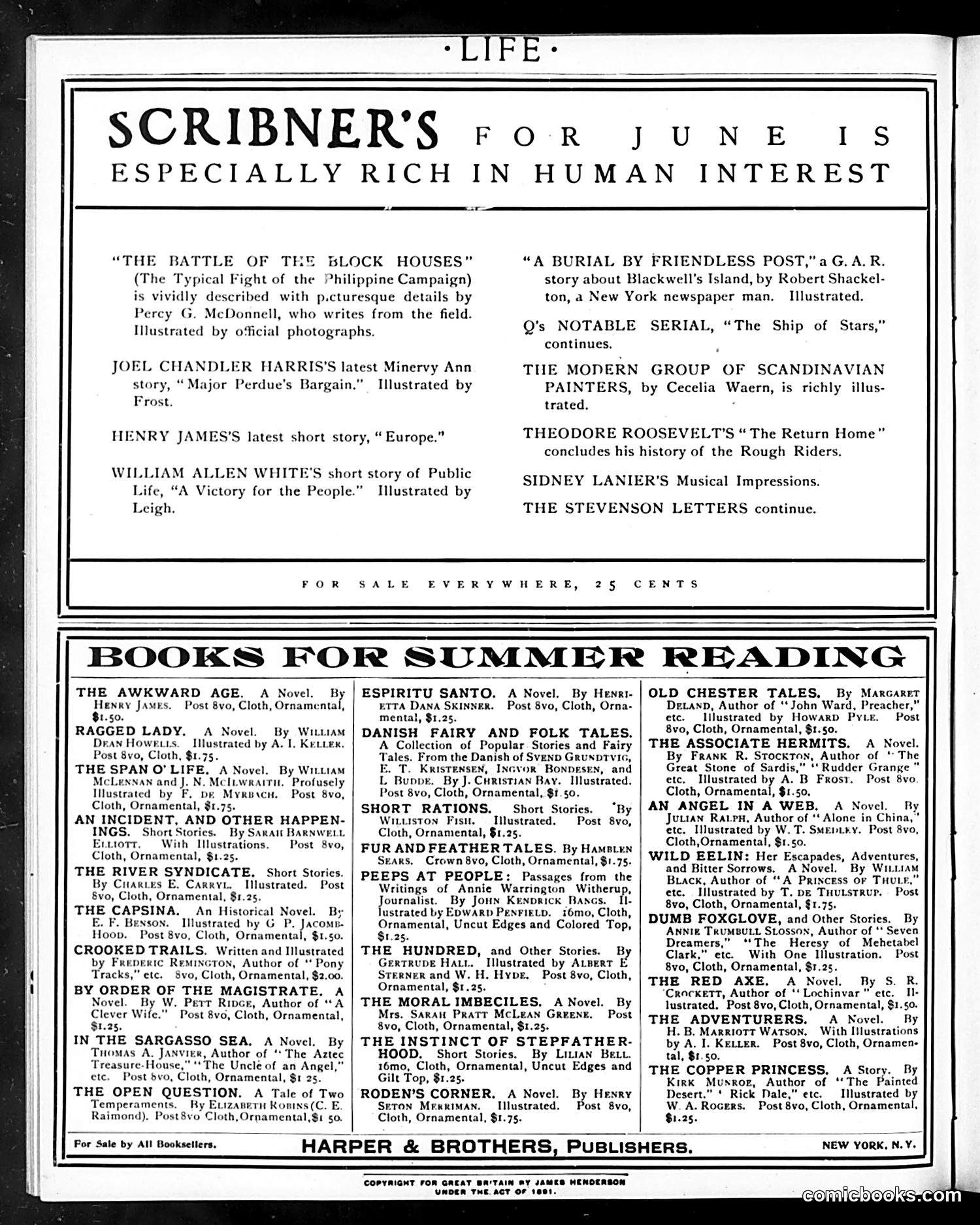 Life — June 1, 1899 — page 2 of 26