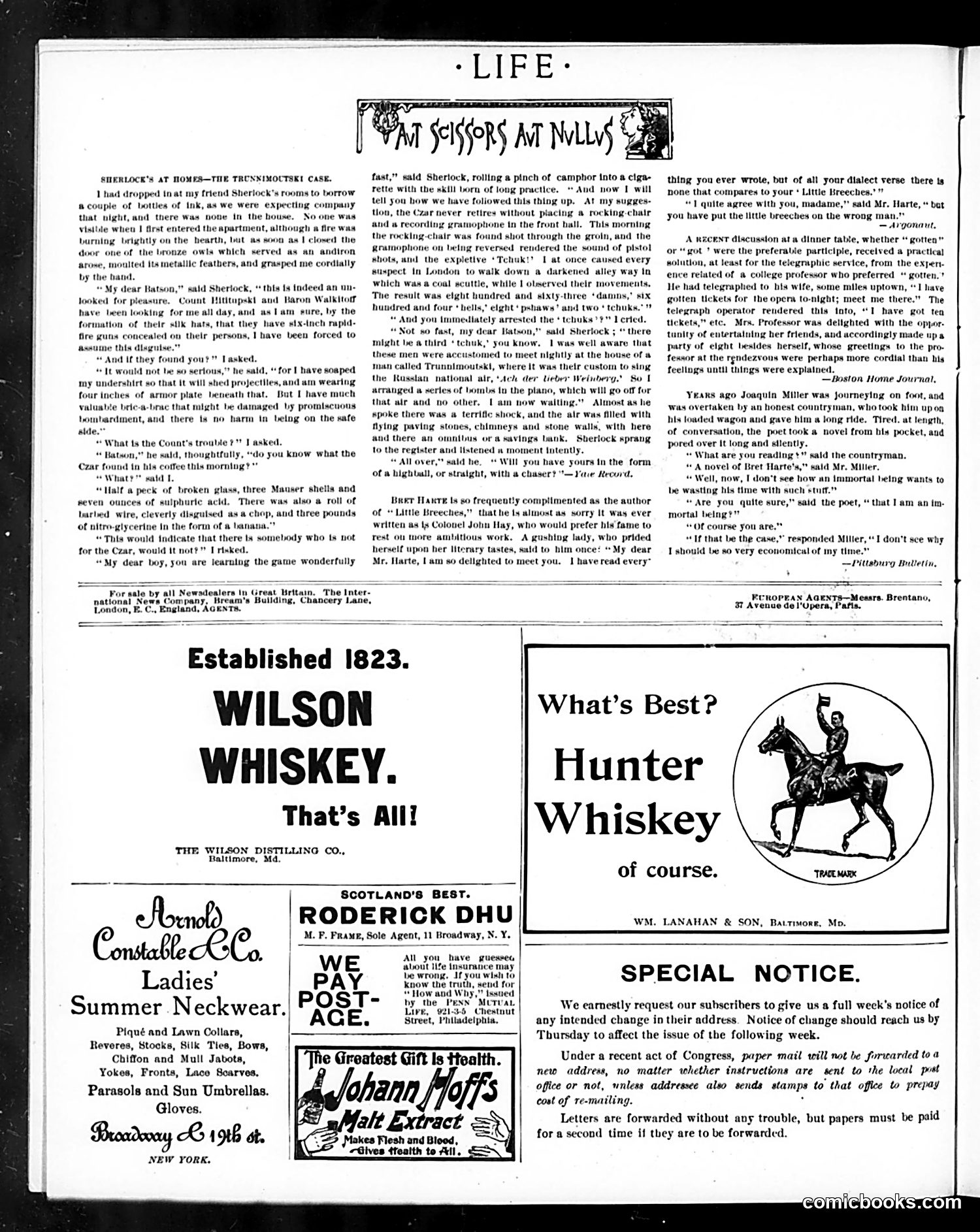 Life — June 8, 1899 — page 16 of 20