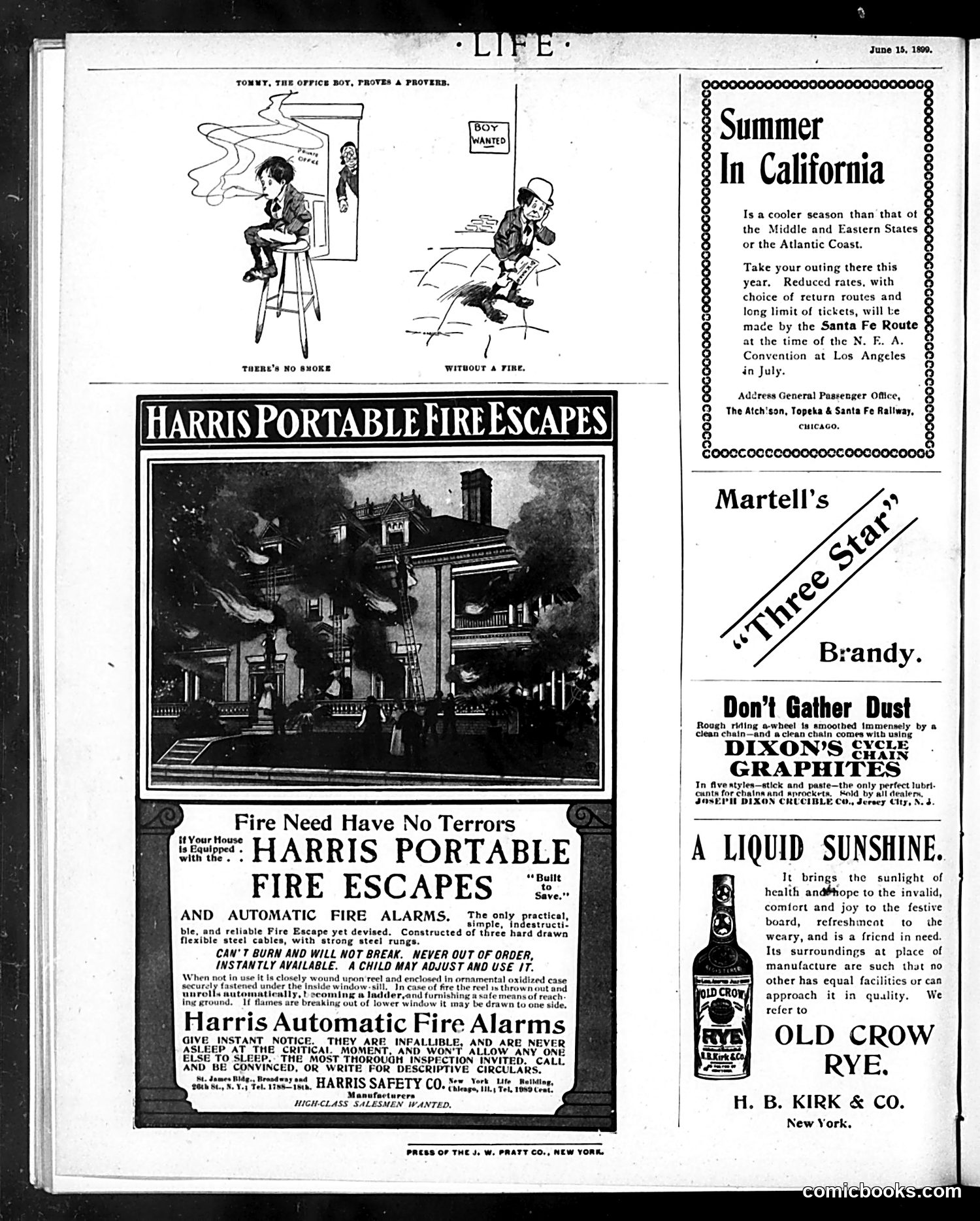 Life — June 15, 1899 — page 20 of 20