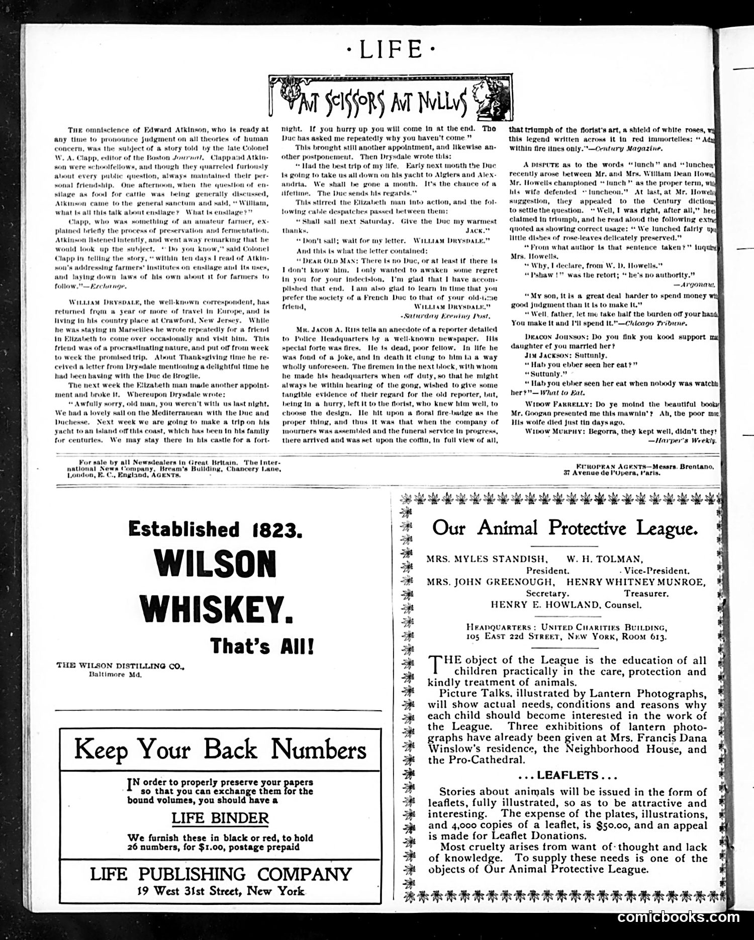 Life — July 6, 1899 — page 16 of 20