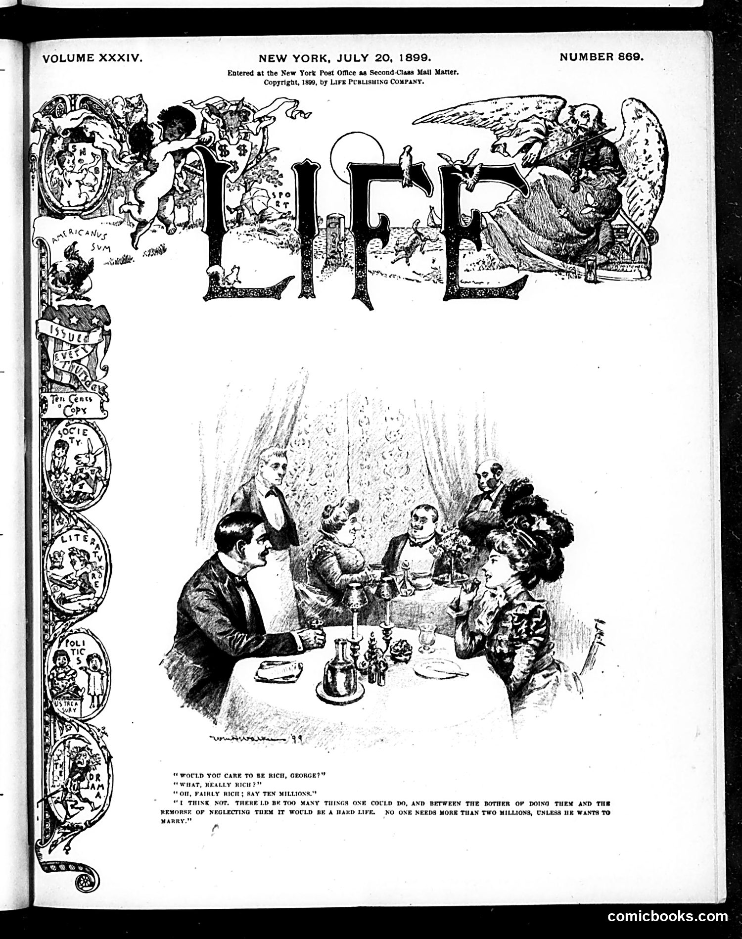 Life — July 20, 1899
