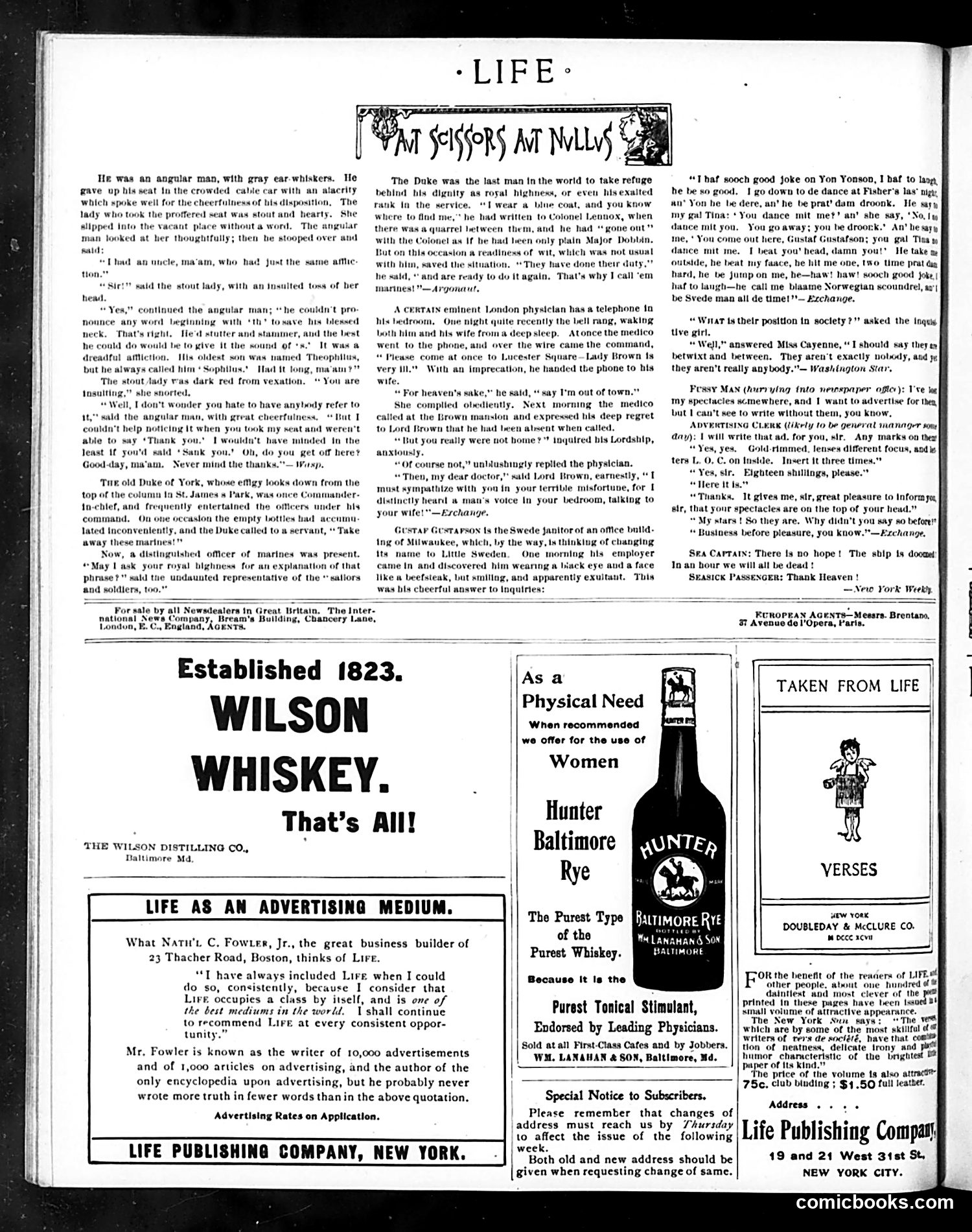 Life — July 20, 1899 — page 16 of 20