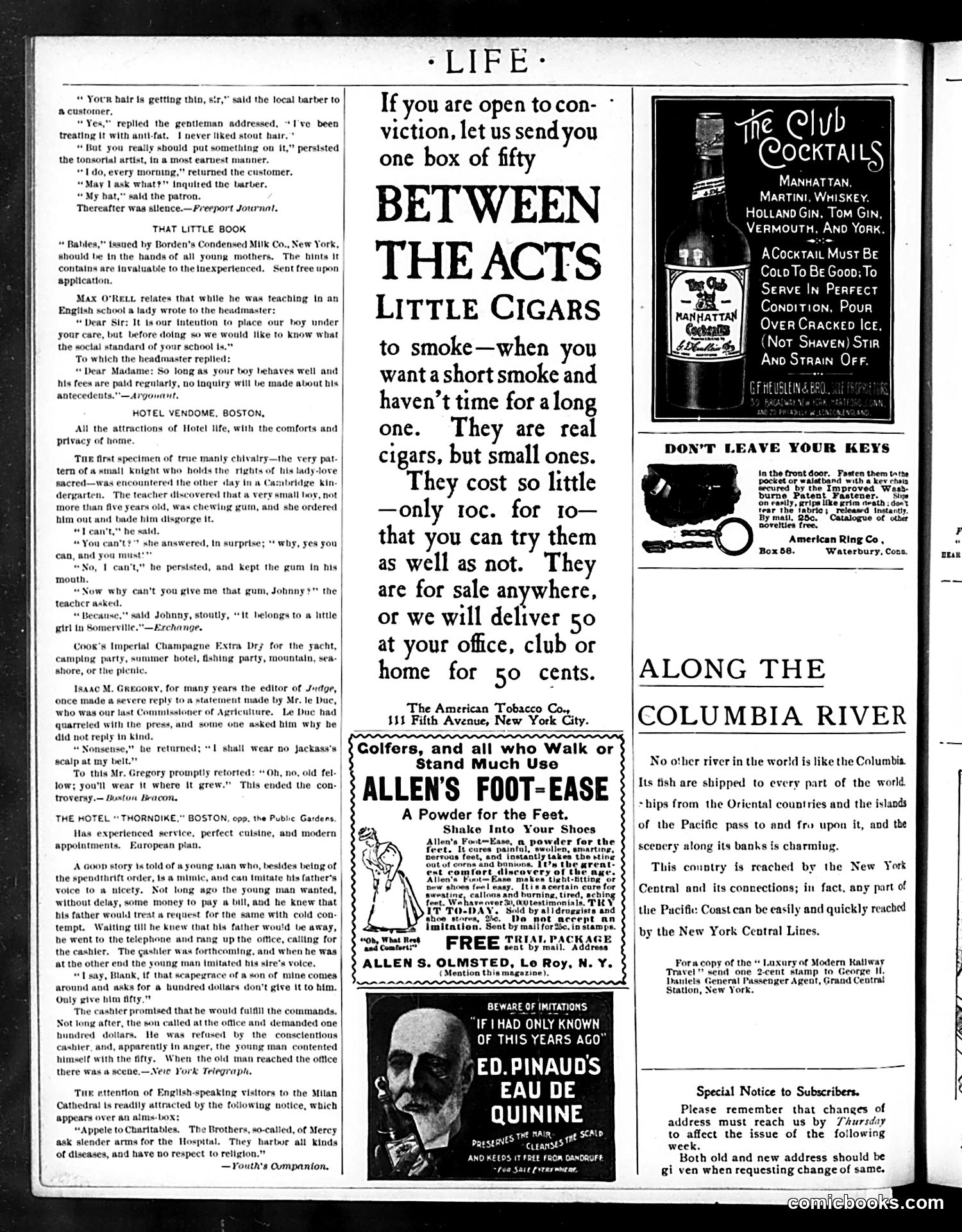 Life — August 3, 1899 — page 18 of 20
