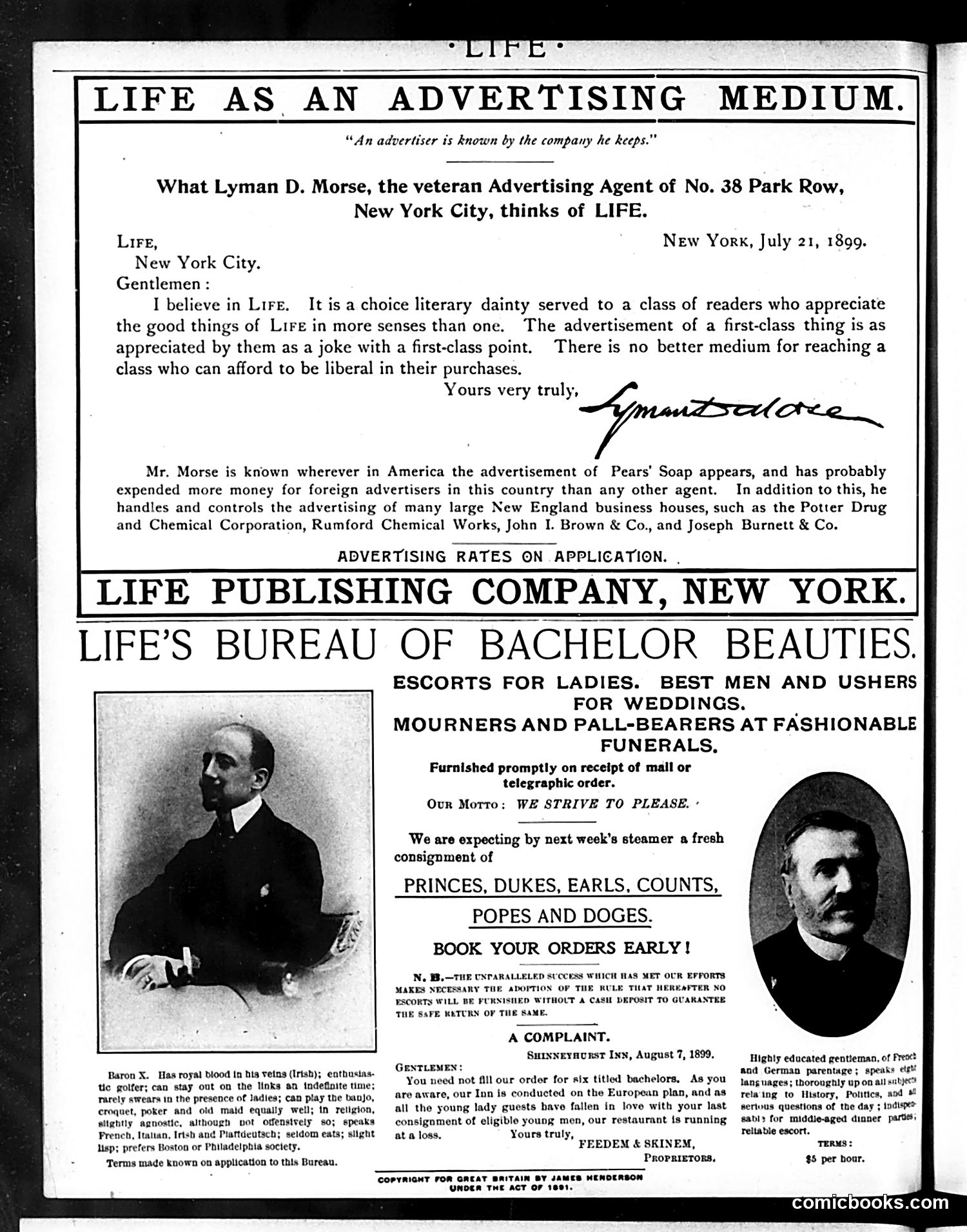 Life — August 10, 1899 — page 2 of 20