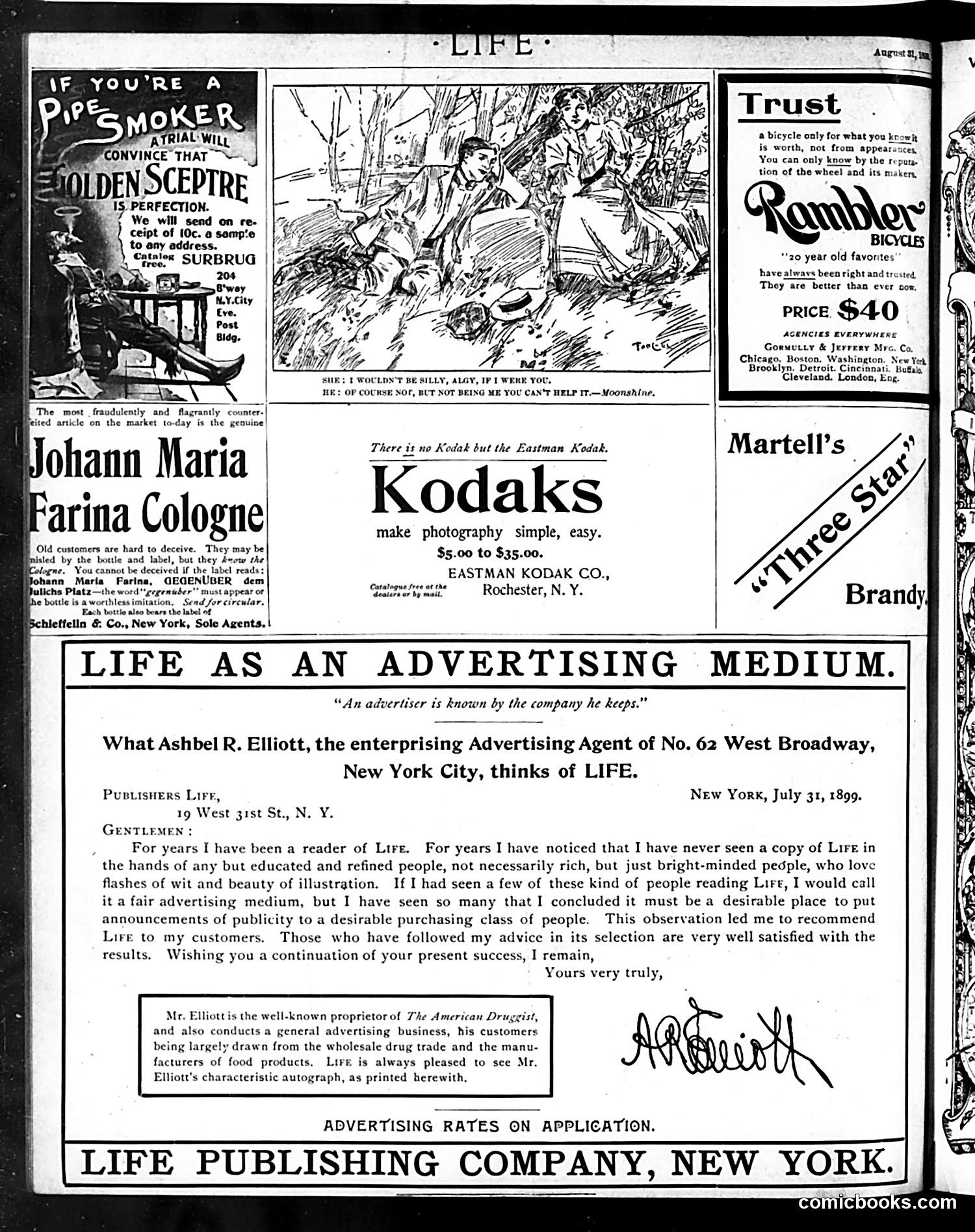 Life — August 31, 1899 — page 20 of 20