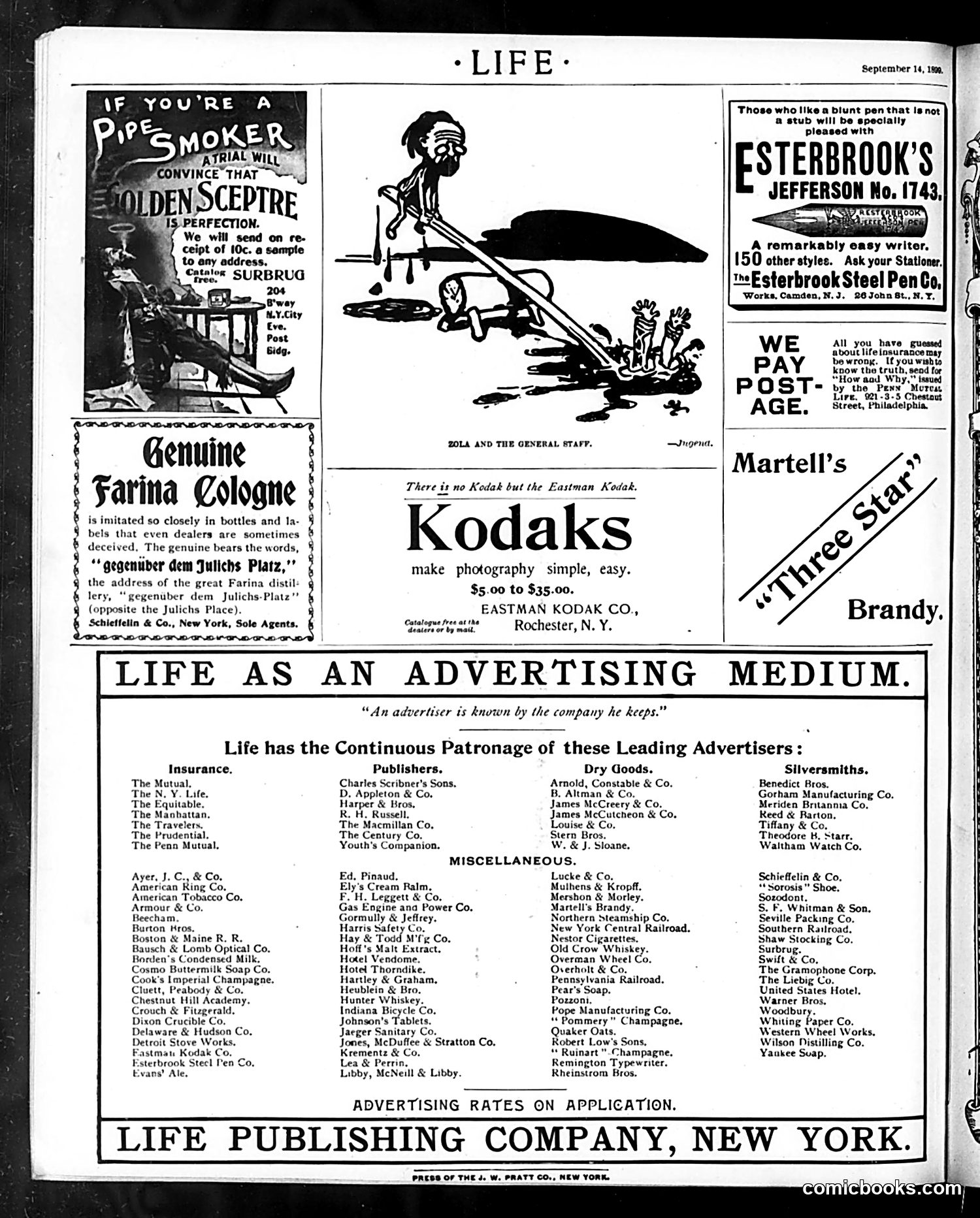 Life — September 14, 1899 — page 20 of 20