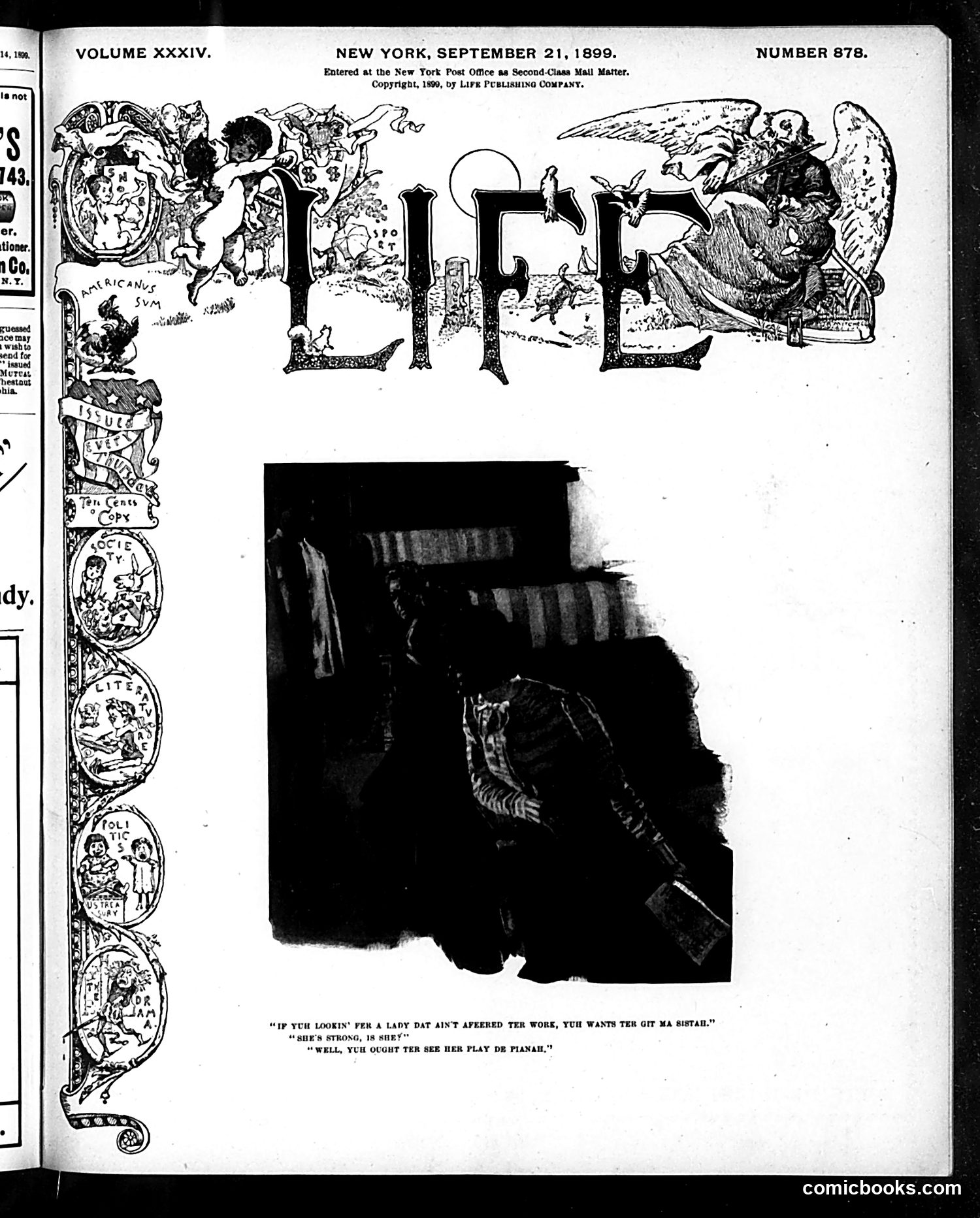 Life — September 21, 1899