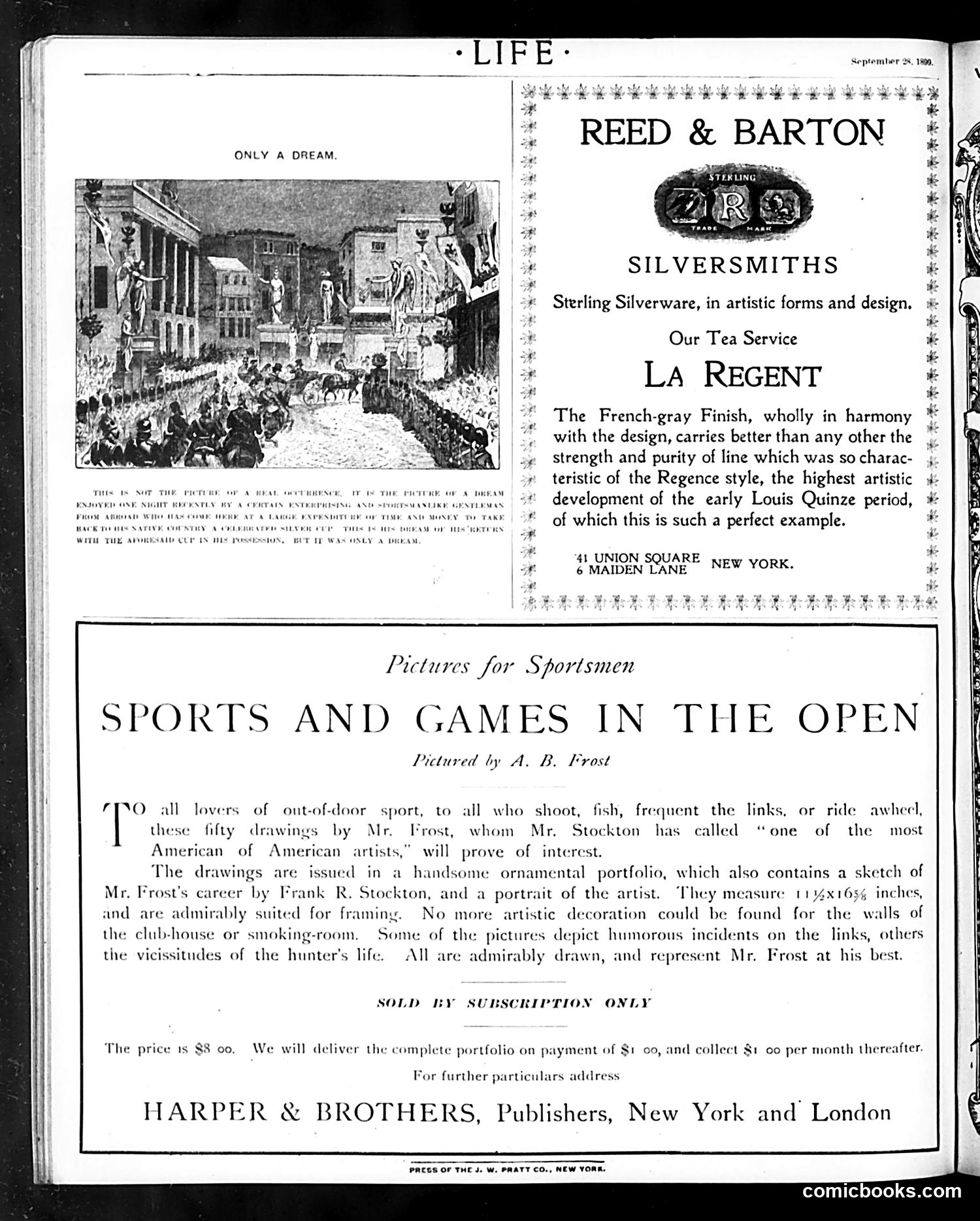 Life — September 28, 1899 — page 20 of 20