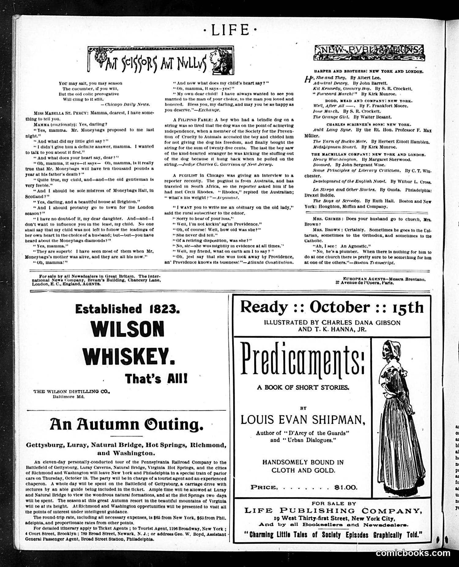 Life — October 12, 1899 — page 16 of 20