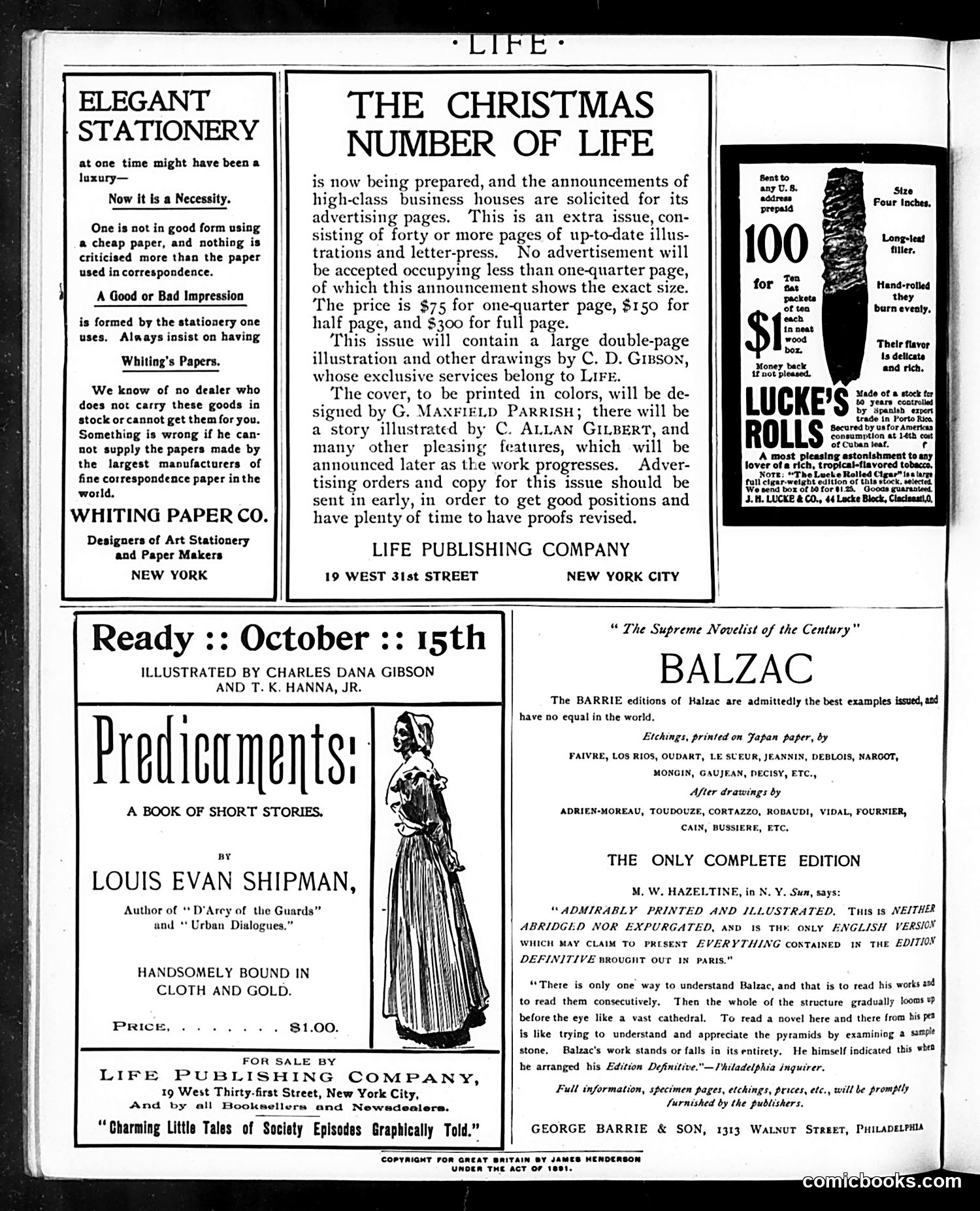 Life — October 19, 1899 — page 2 of 20