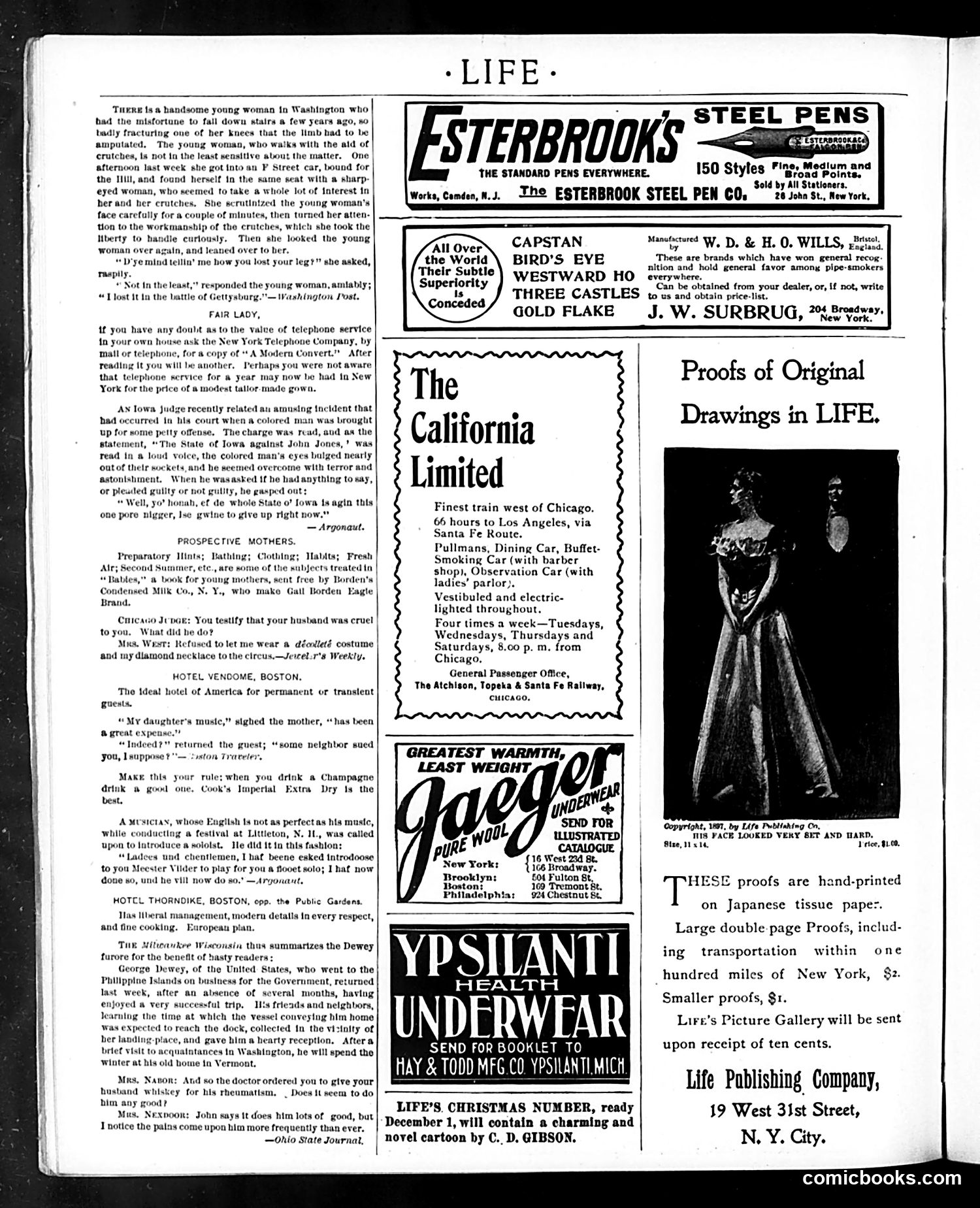 Life — November 9, 1899 — page 18 of 20