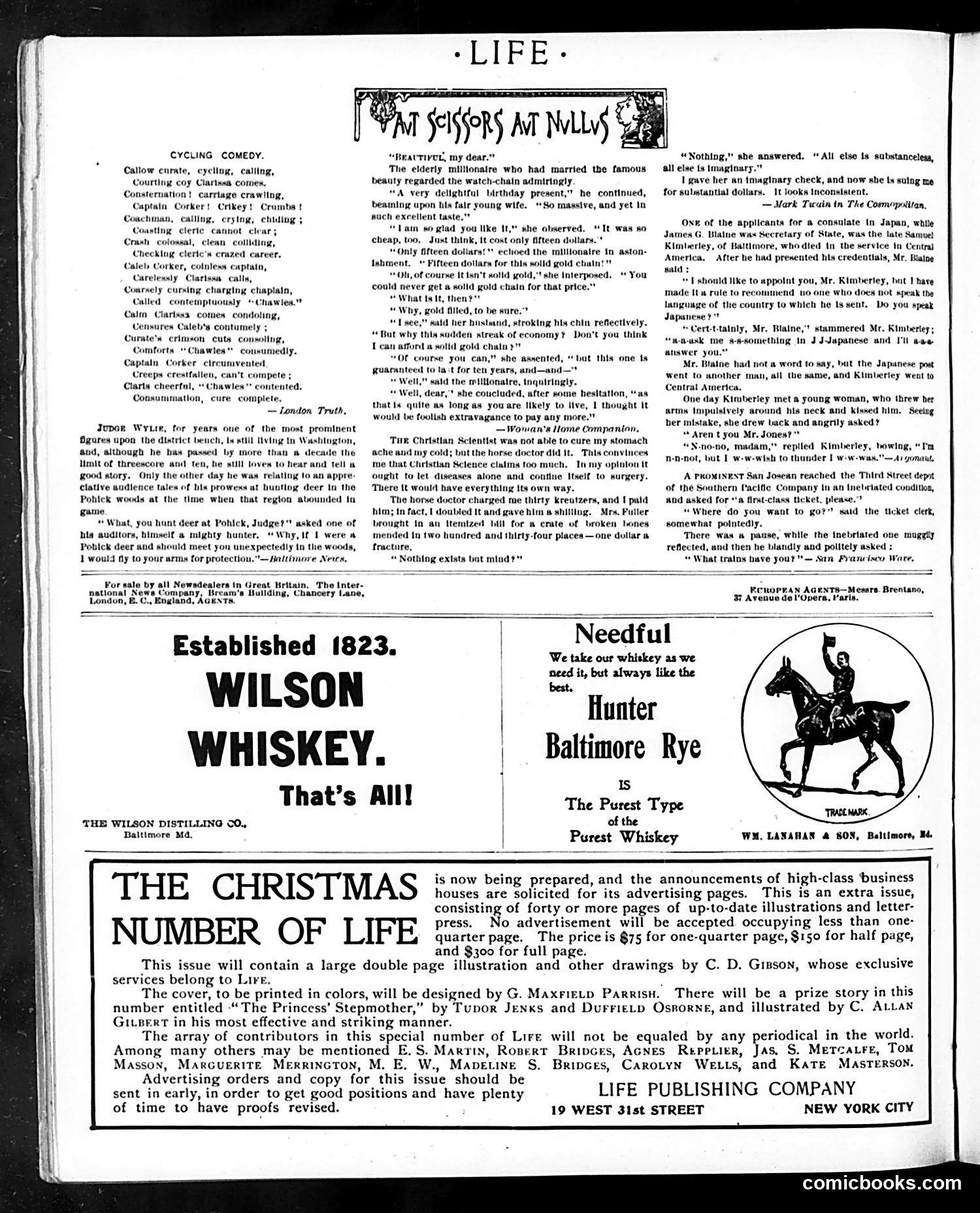 Life — November 16, 1899 — page 16 of 20
