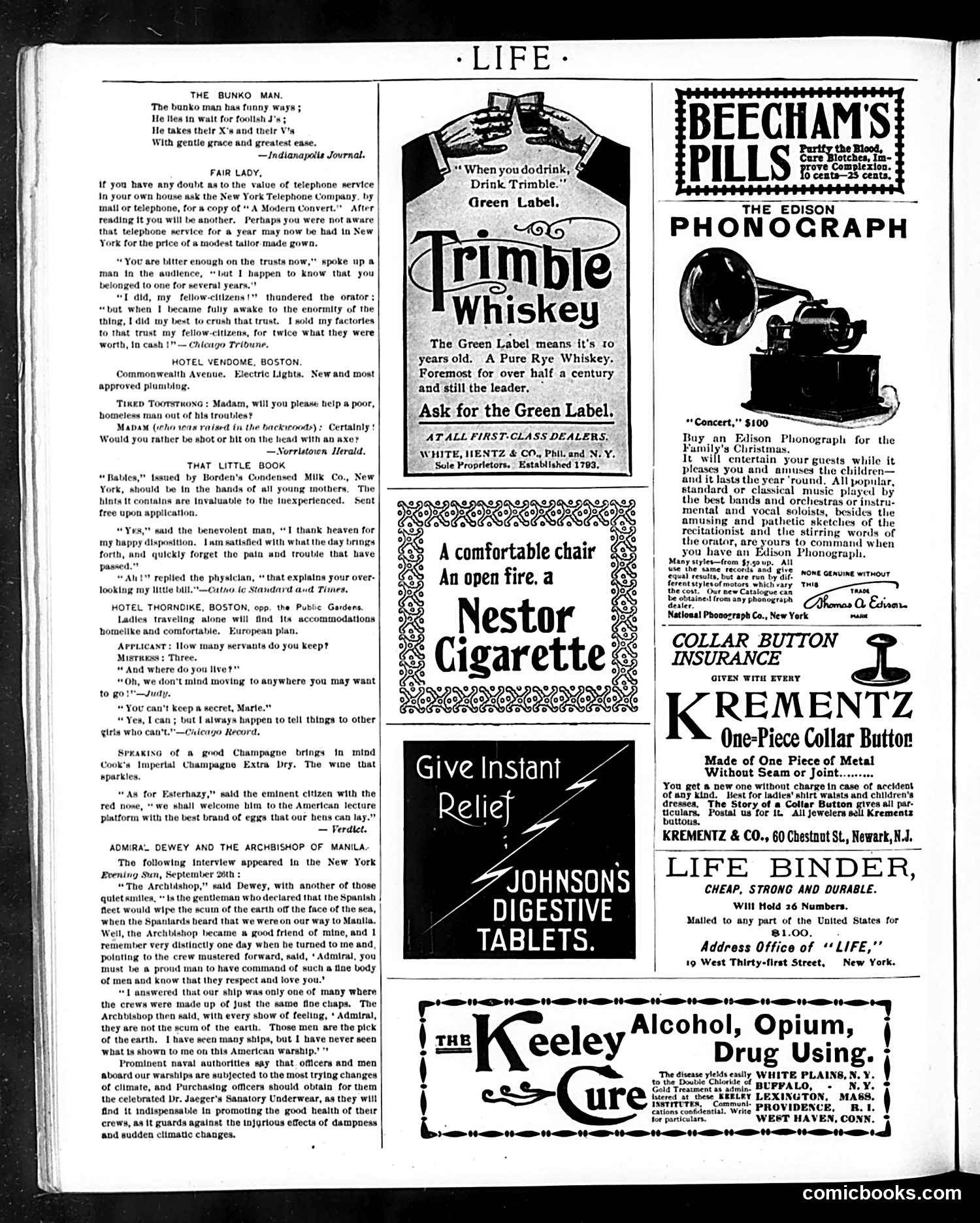 Life — November 16, 1899 — page 18 of 20