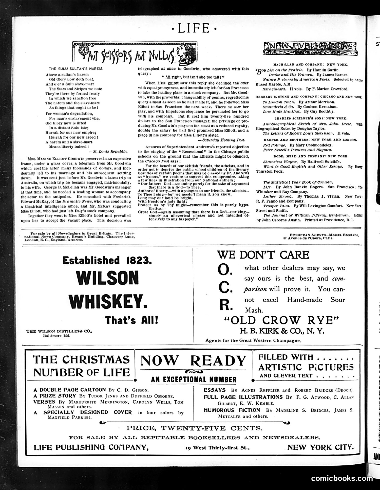 Life — December 7, 1899 — page 16 of 20