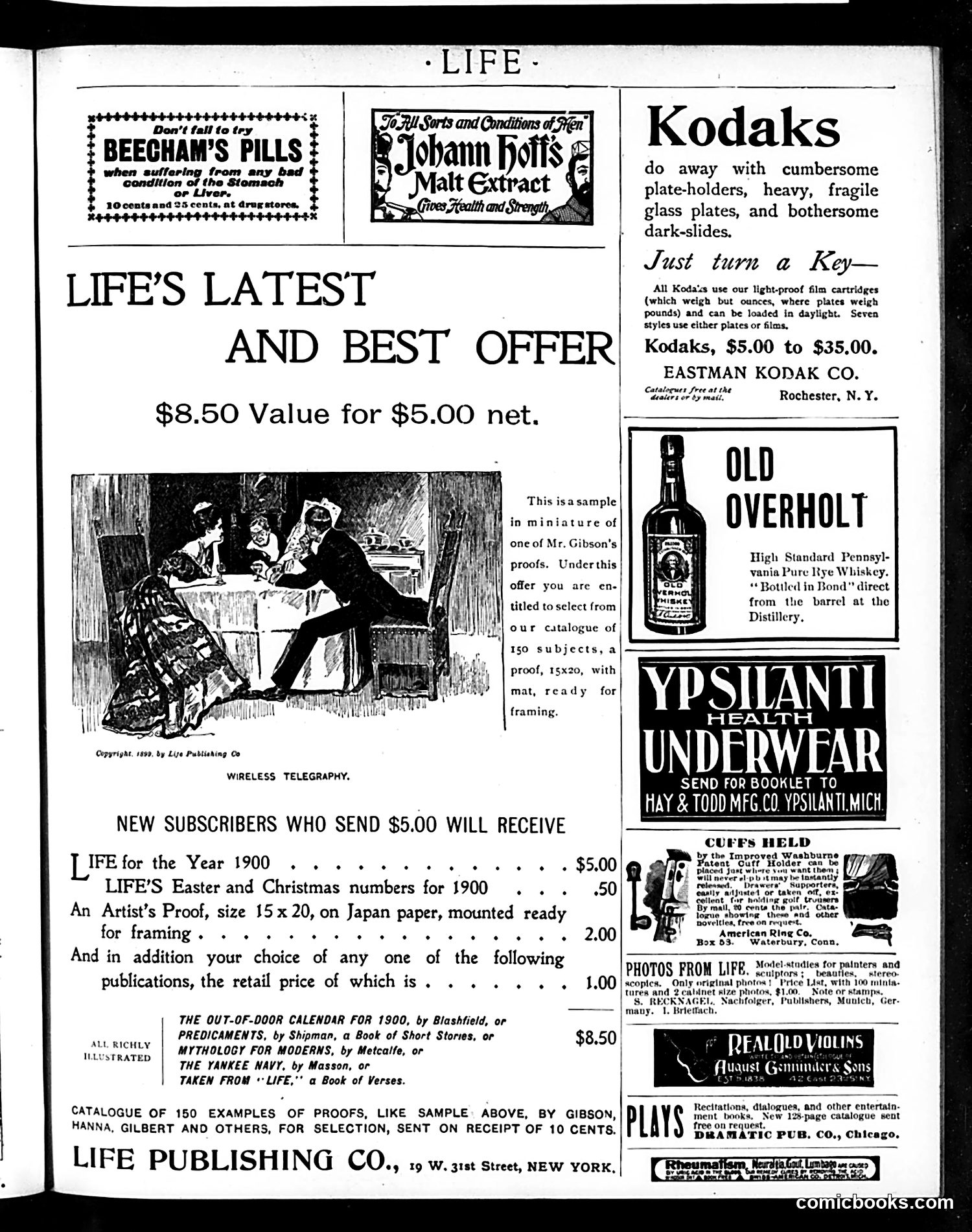 Life — December 7, 1899 — page 19 of 20
