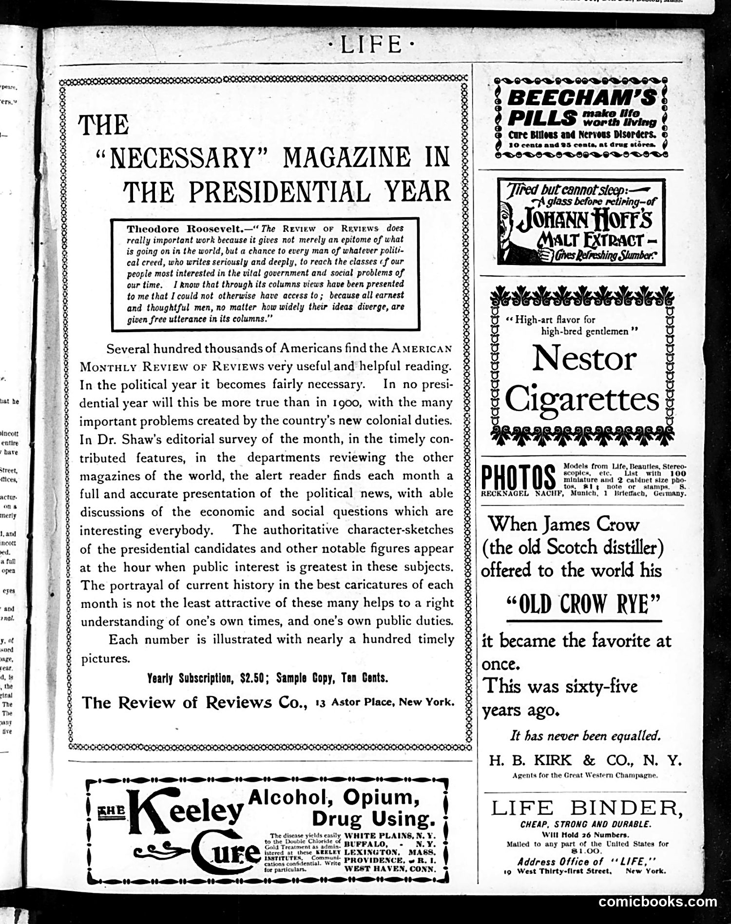 Life — December 28, 1899 — page 19 of 21