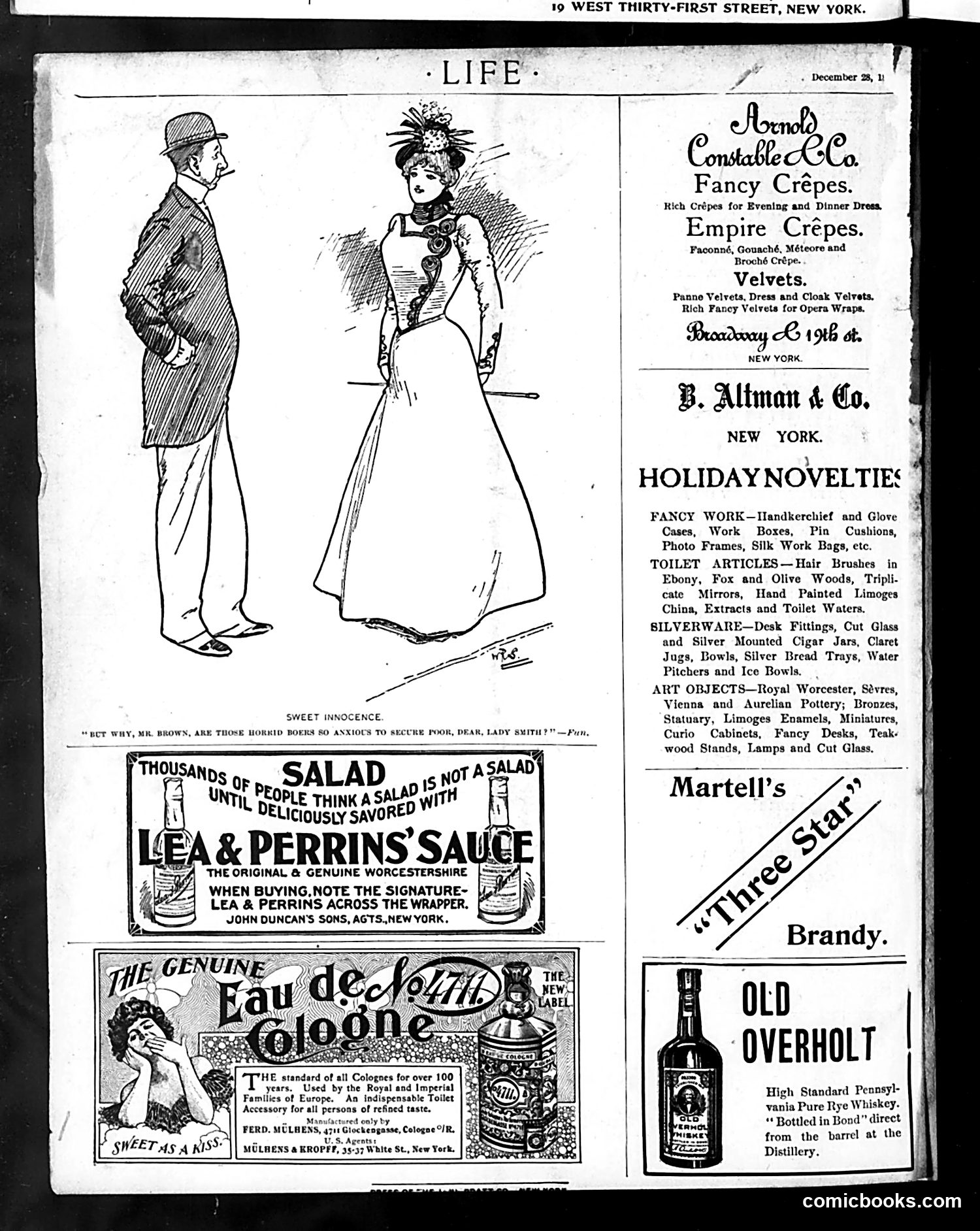 Life — December 28, 1899 — page 20 of 21
