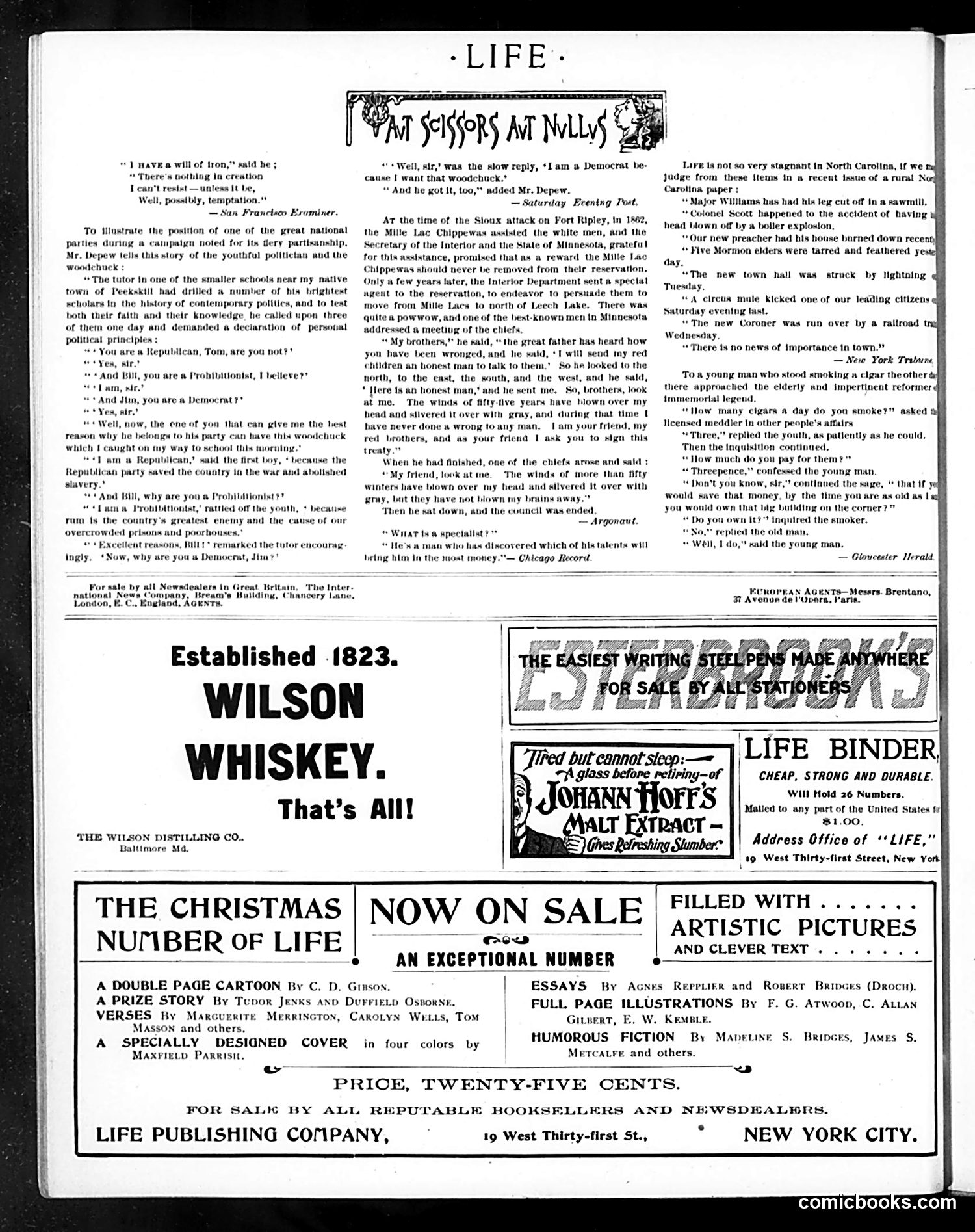 Life — January 4, 1900 — page 16 of 20
