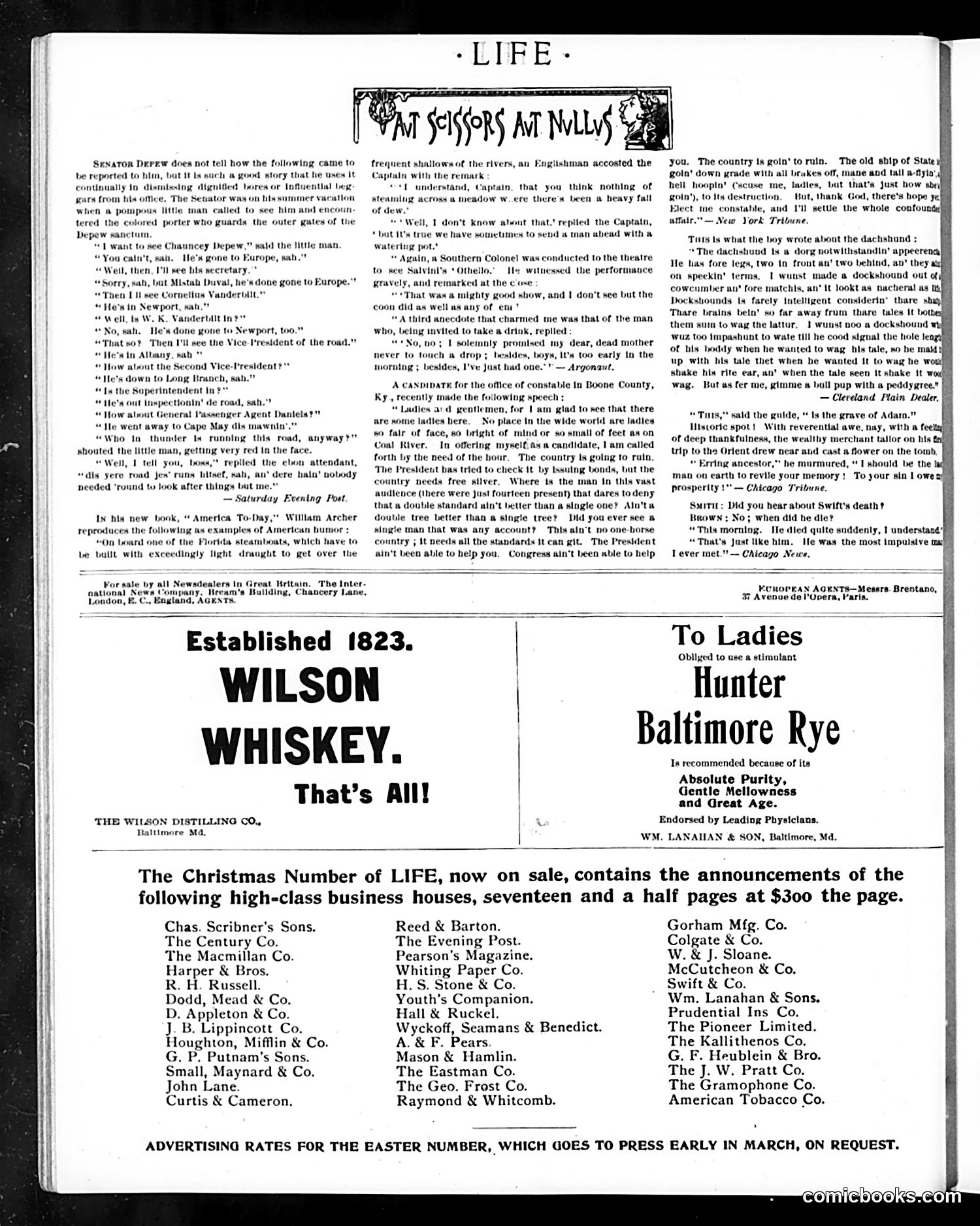 Life — January 11, 1900 — page 16 of 20