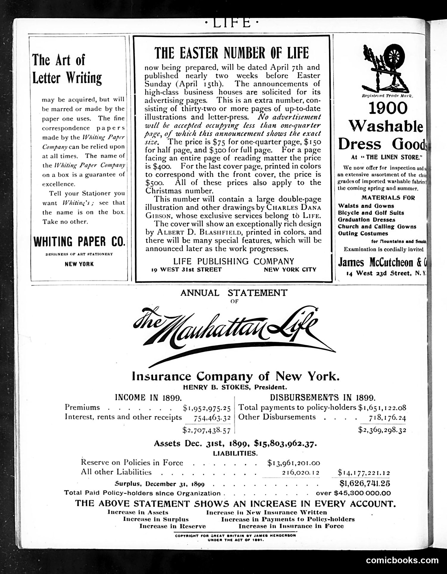 Life — February 8, 1900 — page 2 of 20