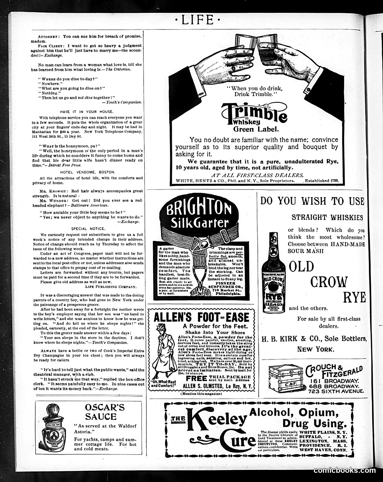 Life — May 31, 1900 — page 18 of 20