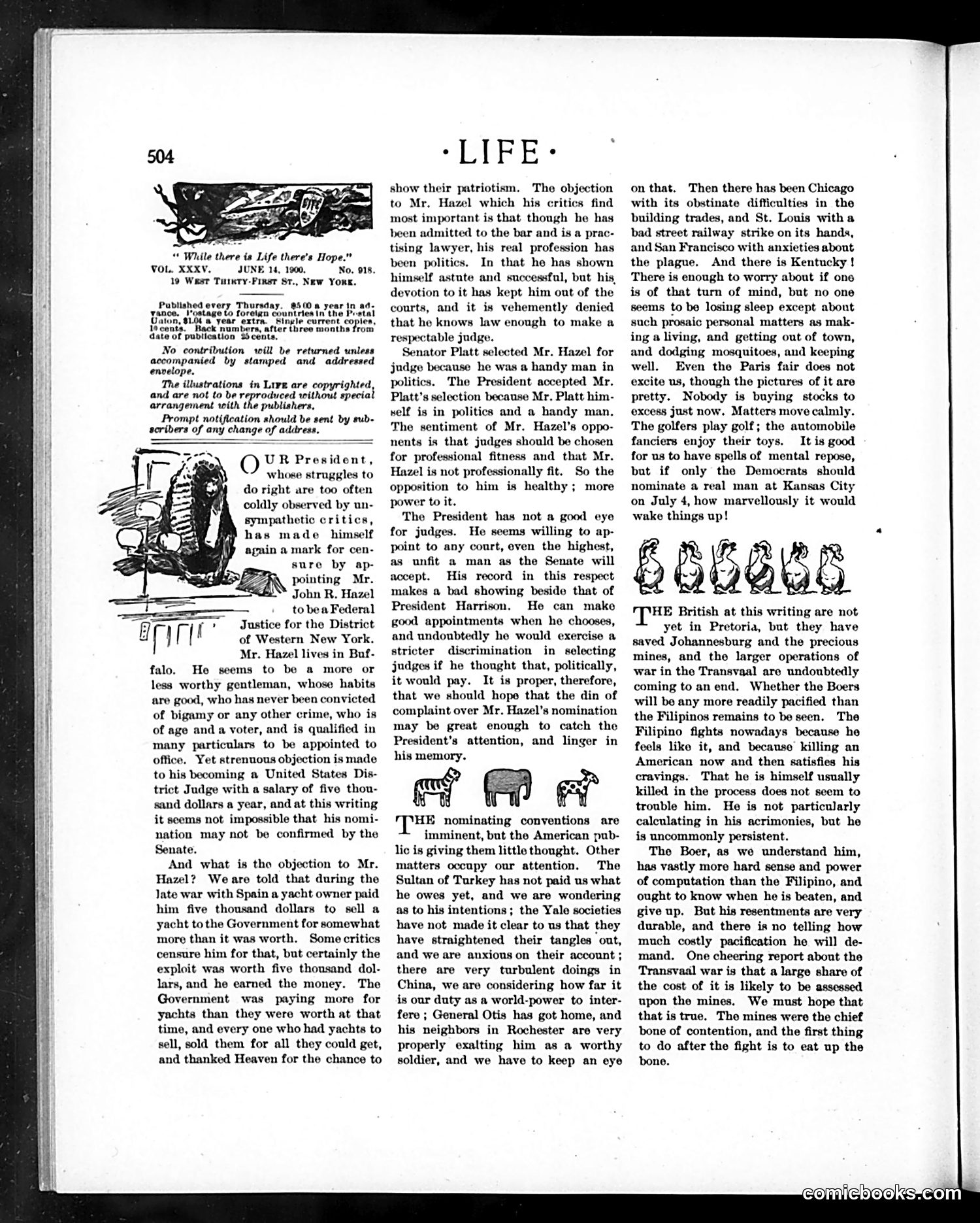 Life — June 14, 1900 — page 4 of 20