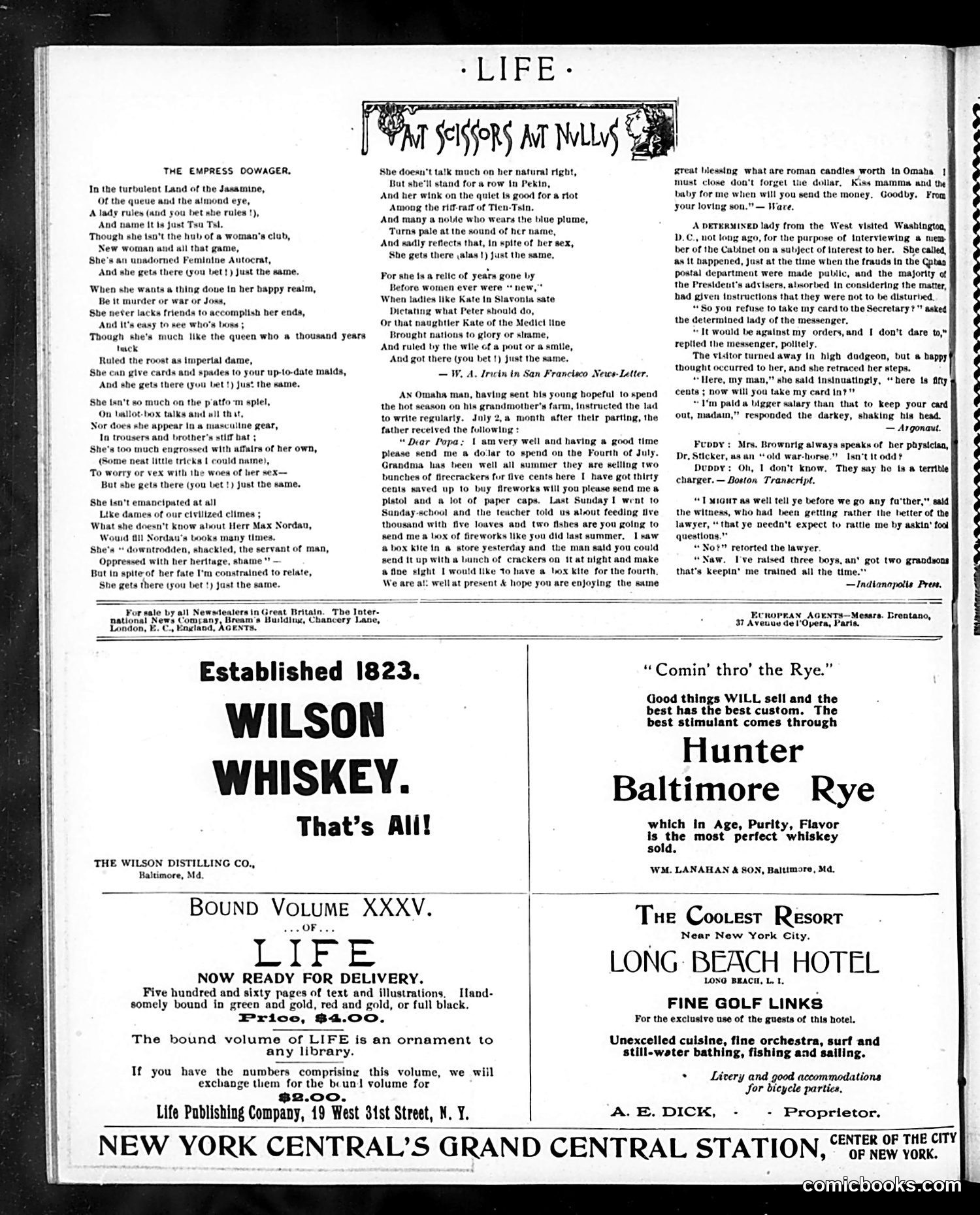 Life — August 9, 1900 — page 16 of 20
