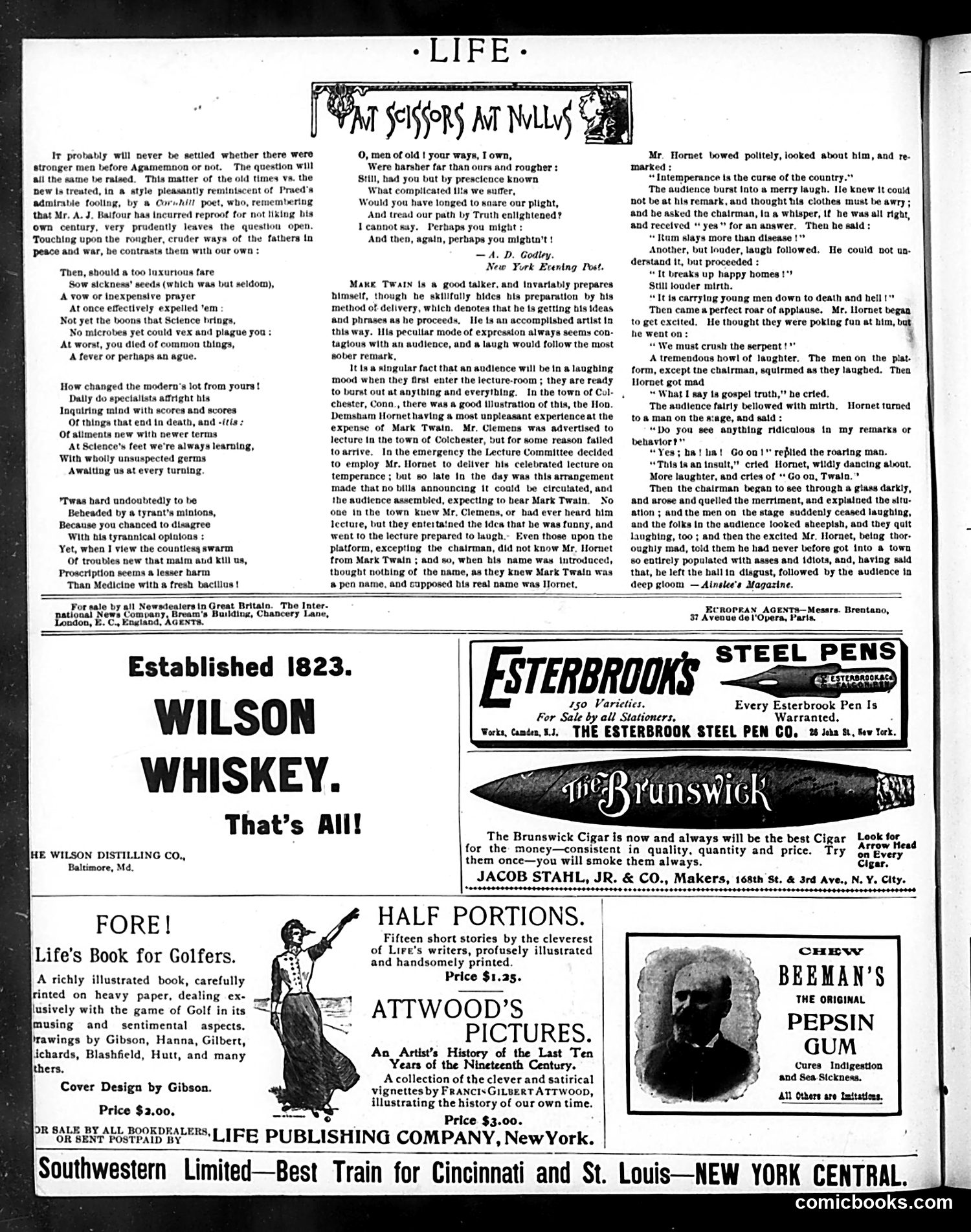 Life — October 11, 1900 — page 18 of 22