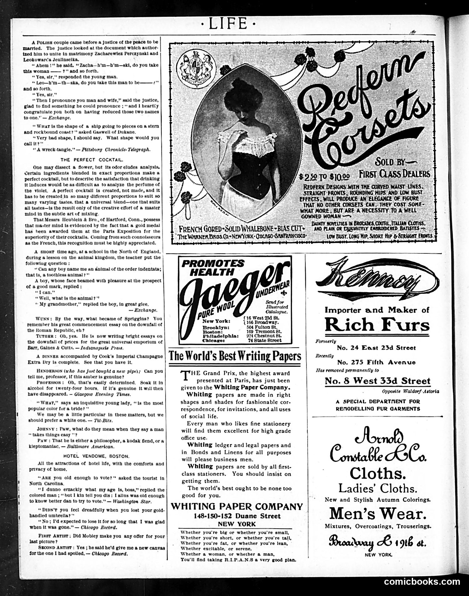 Life — October 11, 1900 — page 20 of 22