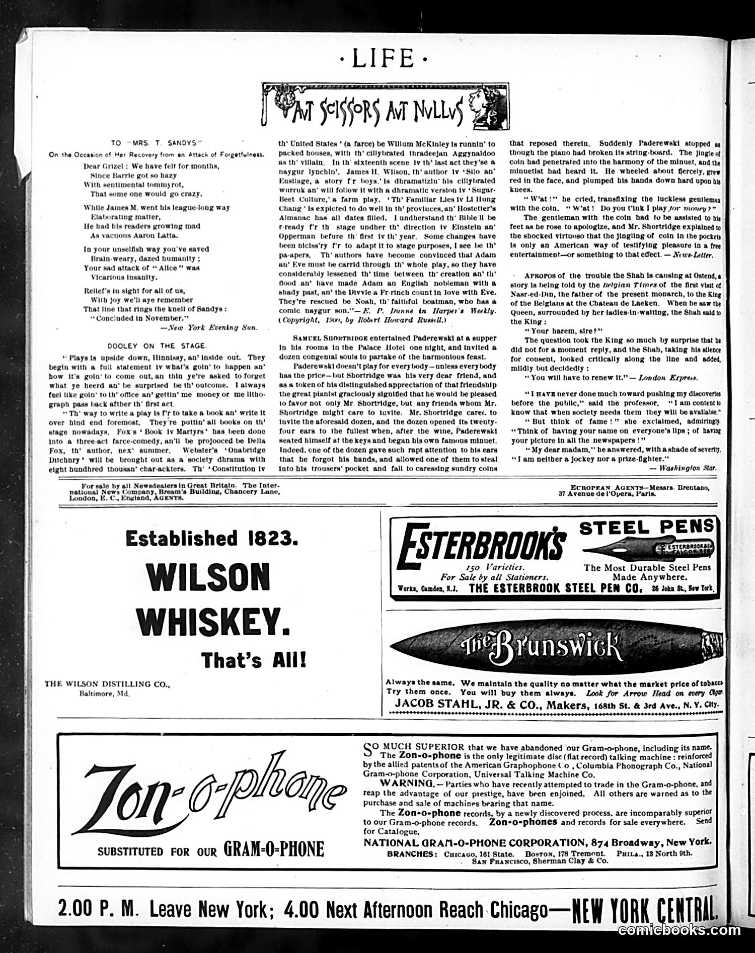 Life — October 25, 1900 — page 16 of 20