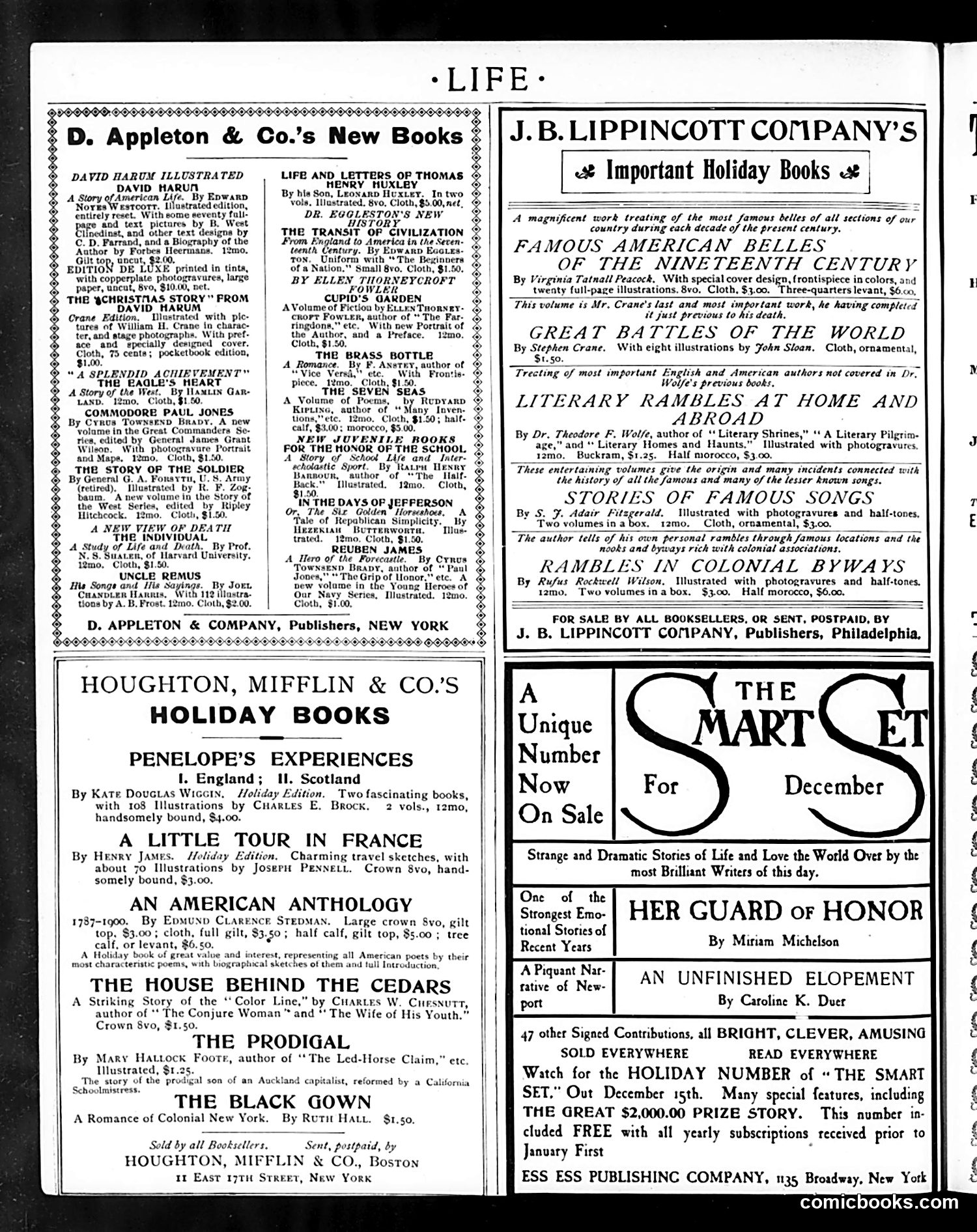 Life — December 1, 1900 — page 4 of 44