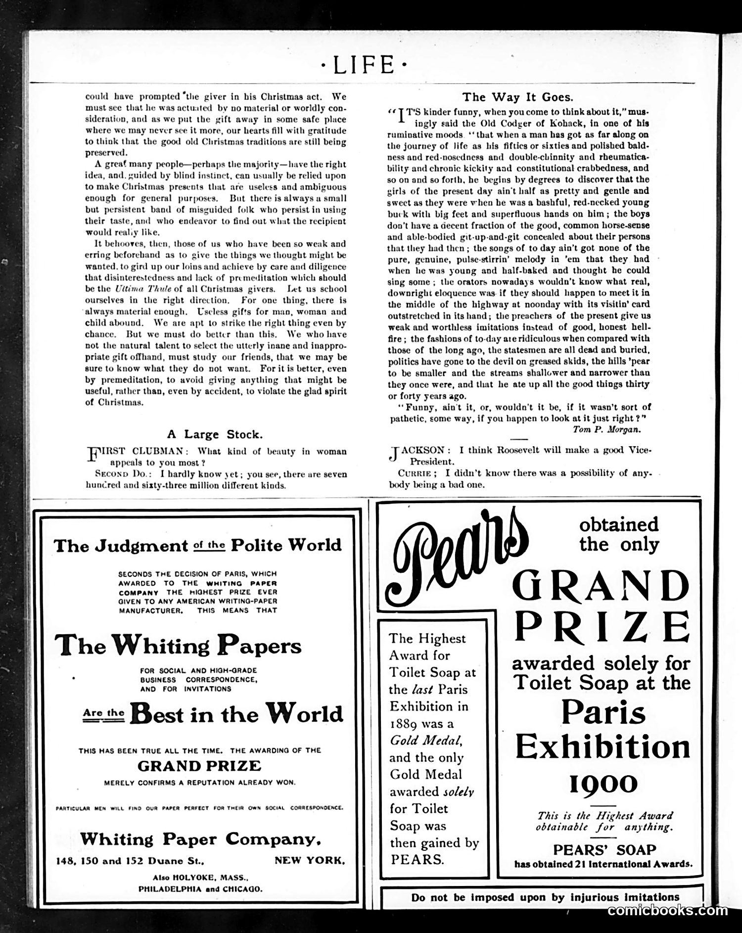 Life — December 1, 1900 — page 34 of 44