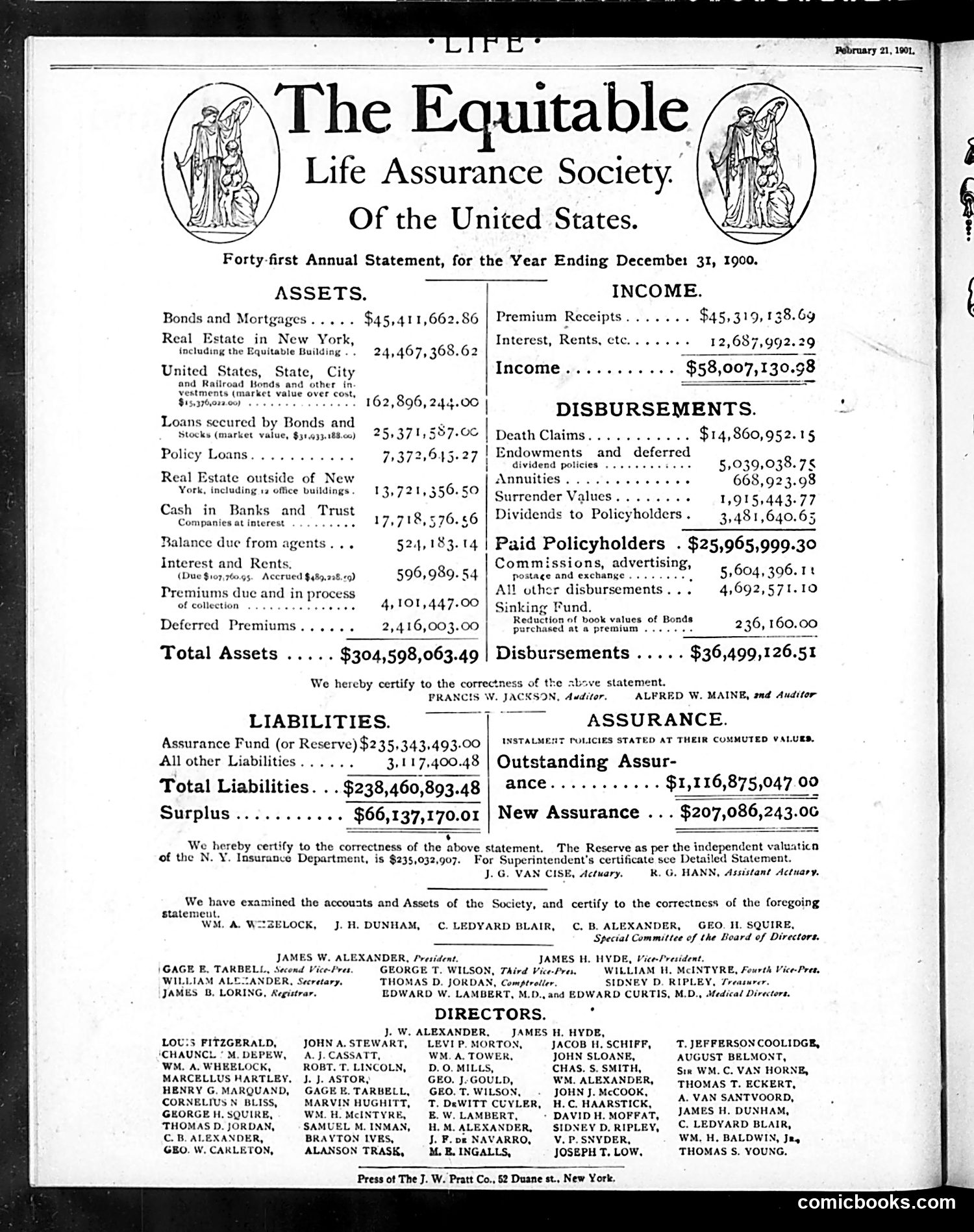 Life — February 21, 1901 — page 20 of 20