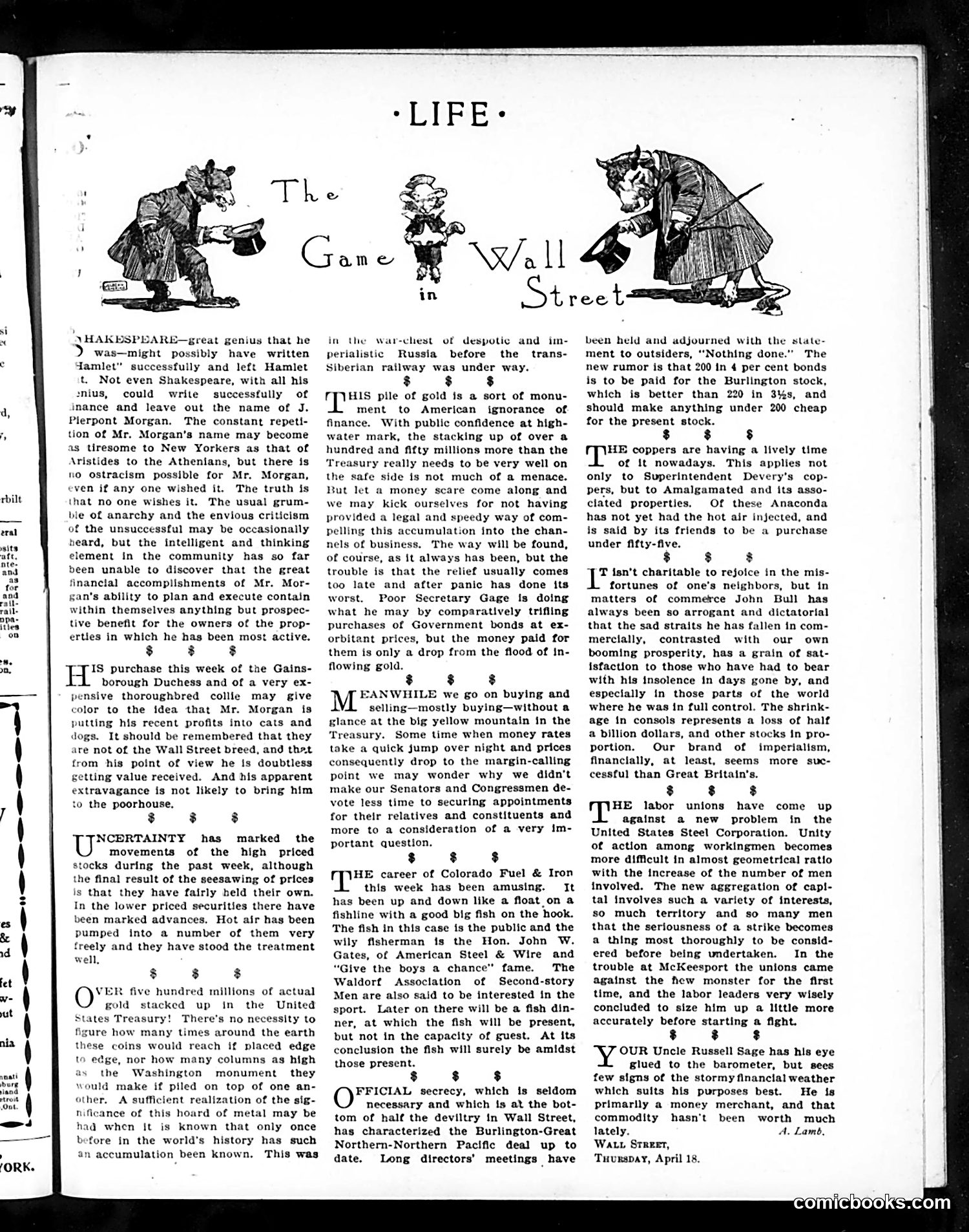 Life — April 25, 1901 — page 21 of 22