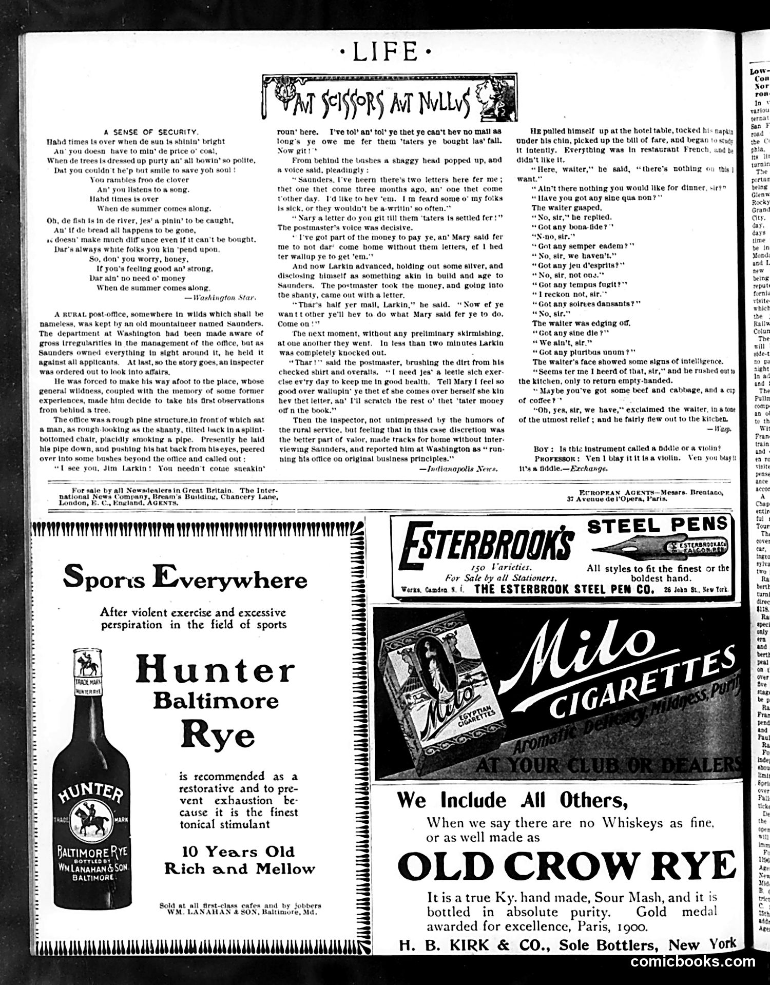 Life — June 6, 1901 — page 22 of 28
