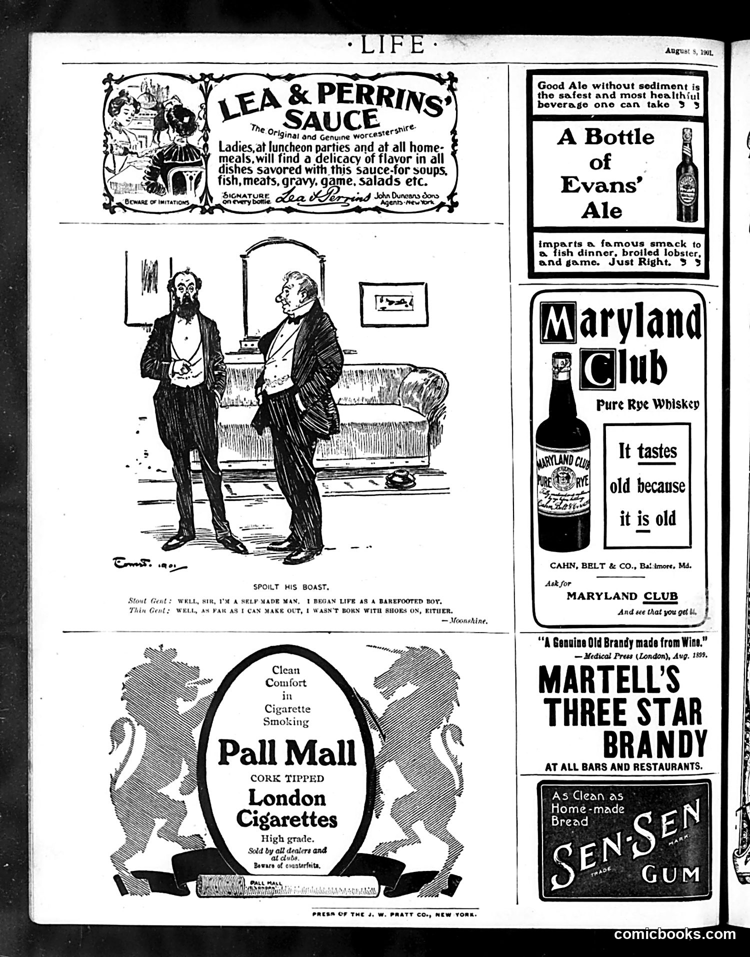 Life — August 8, 1901 — page 20 of 20